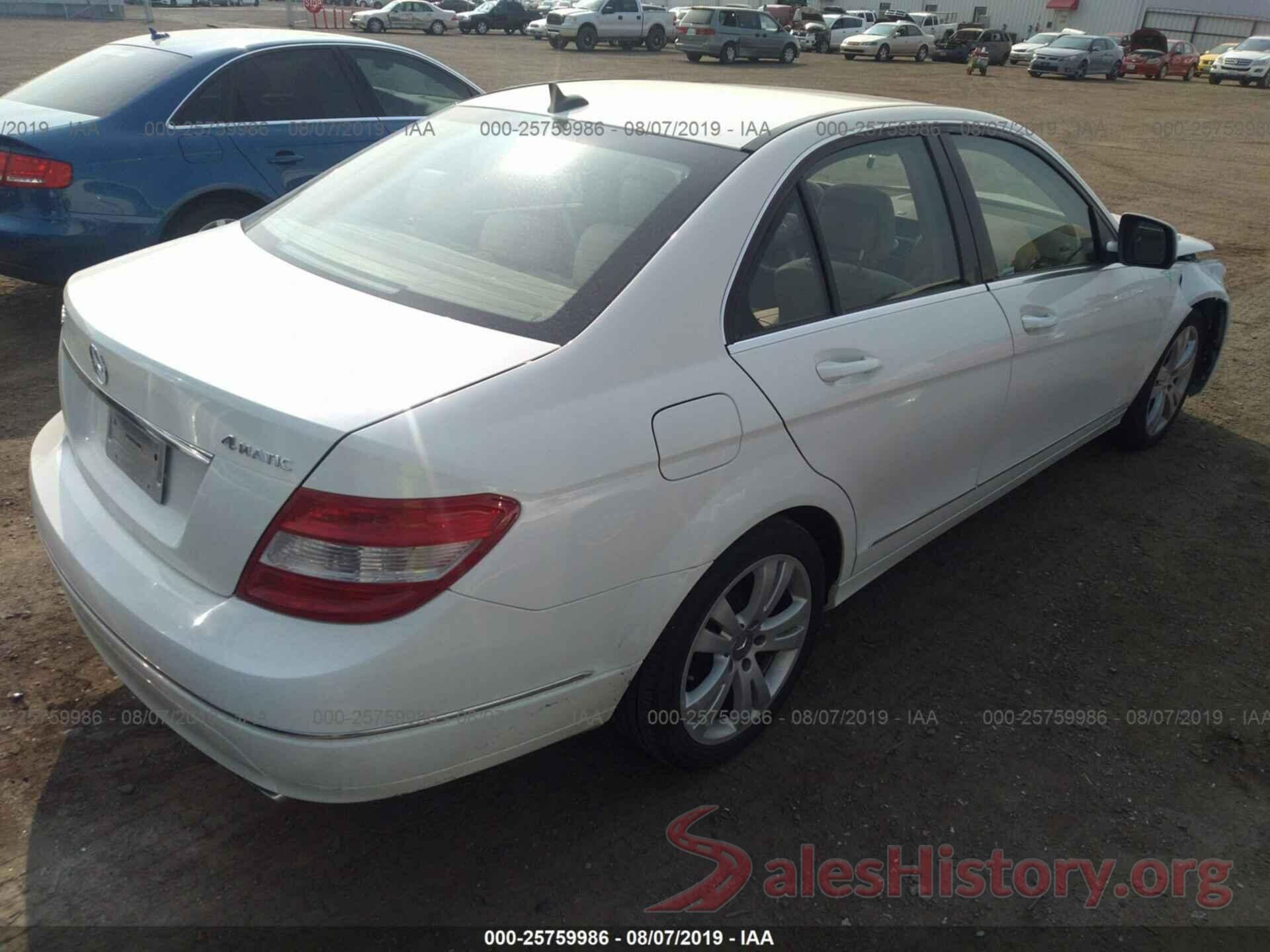 WDDGF81X58F118681 2008 MERCEDES-BENZ C