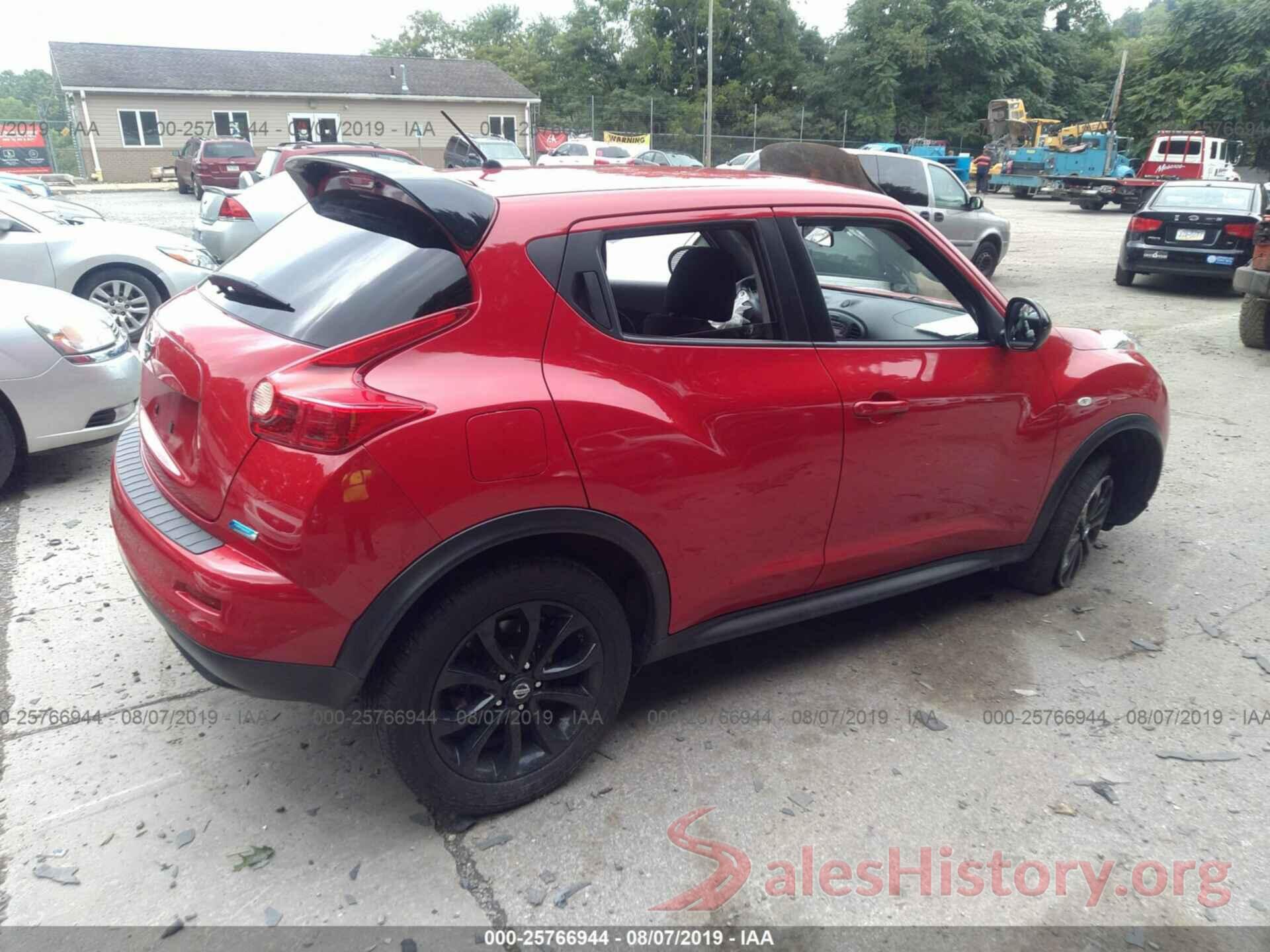 JN8AF5MR6ET355757 2014 NISSAN JUKE