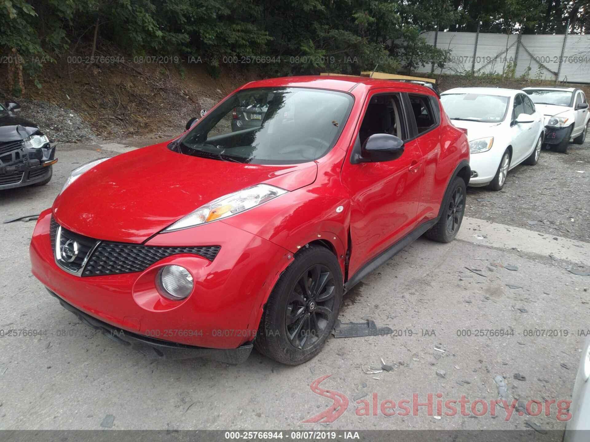 JN8AF5MR6ET355757 2014 NISSAN JUKE