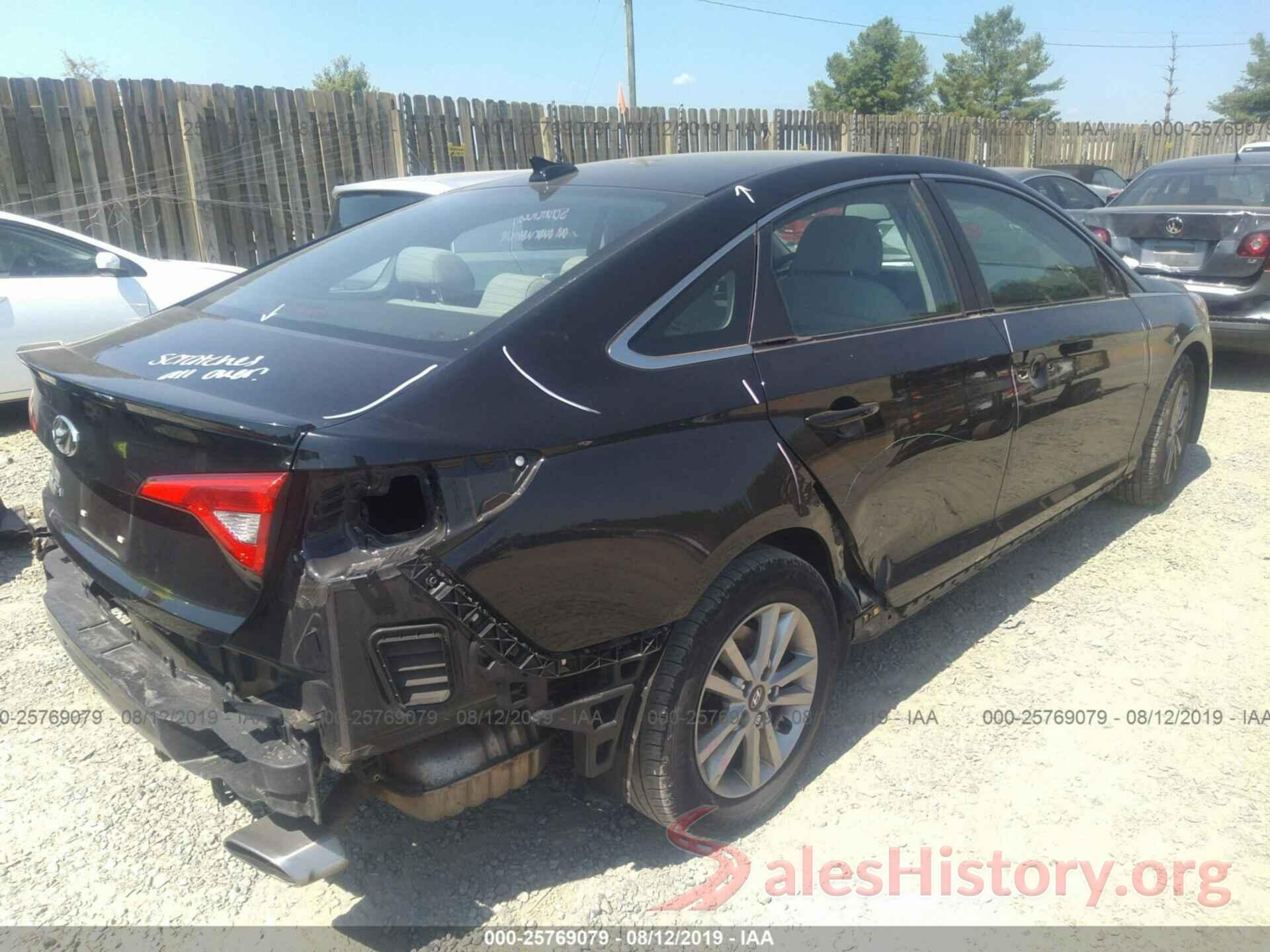 5NPE24AF5FH010755 2015 HYUNDAI SONATA