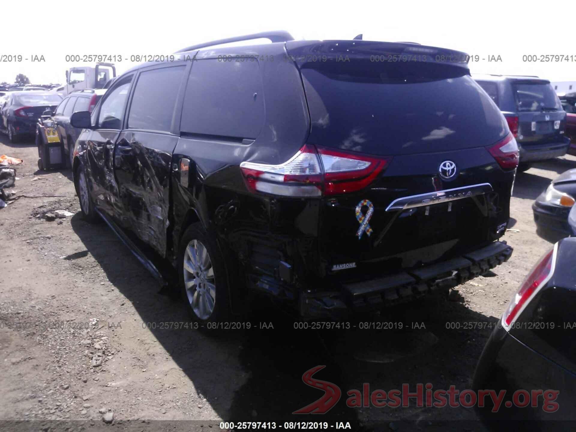 5TDDK3DC0GS136427 2016 TOYOTA SIENNA