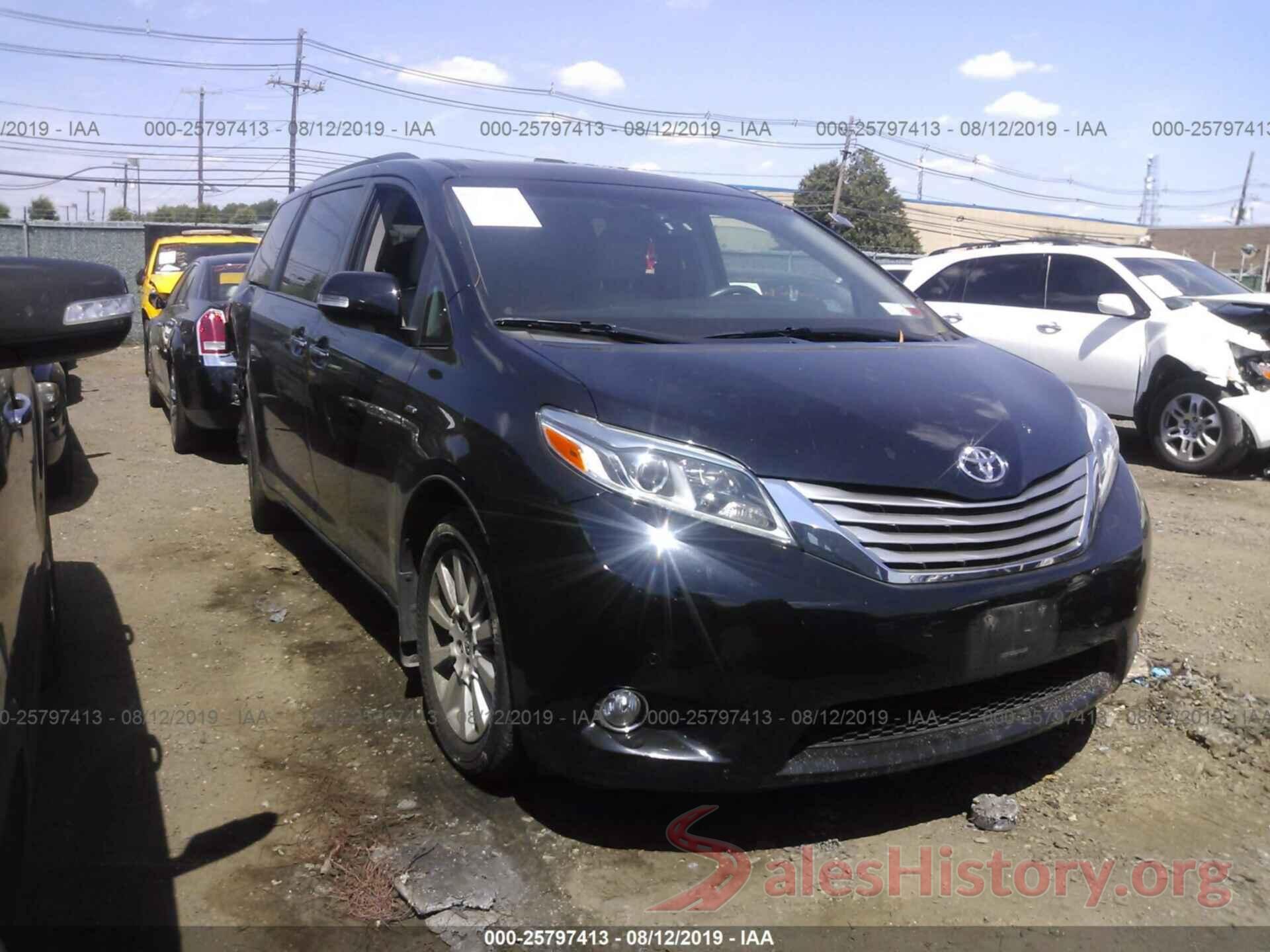 5TDDK3DC0GS136427 2016 TOYOTA SIENNA