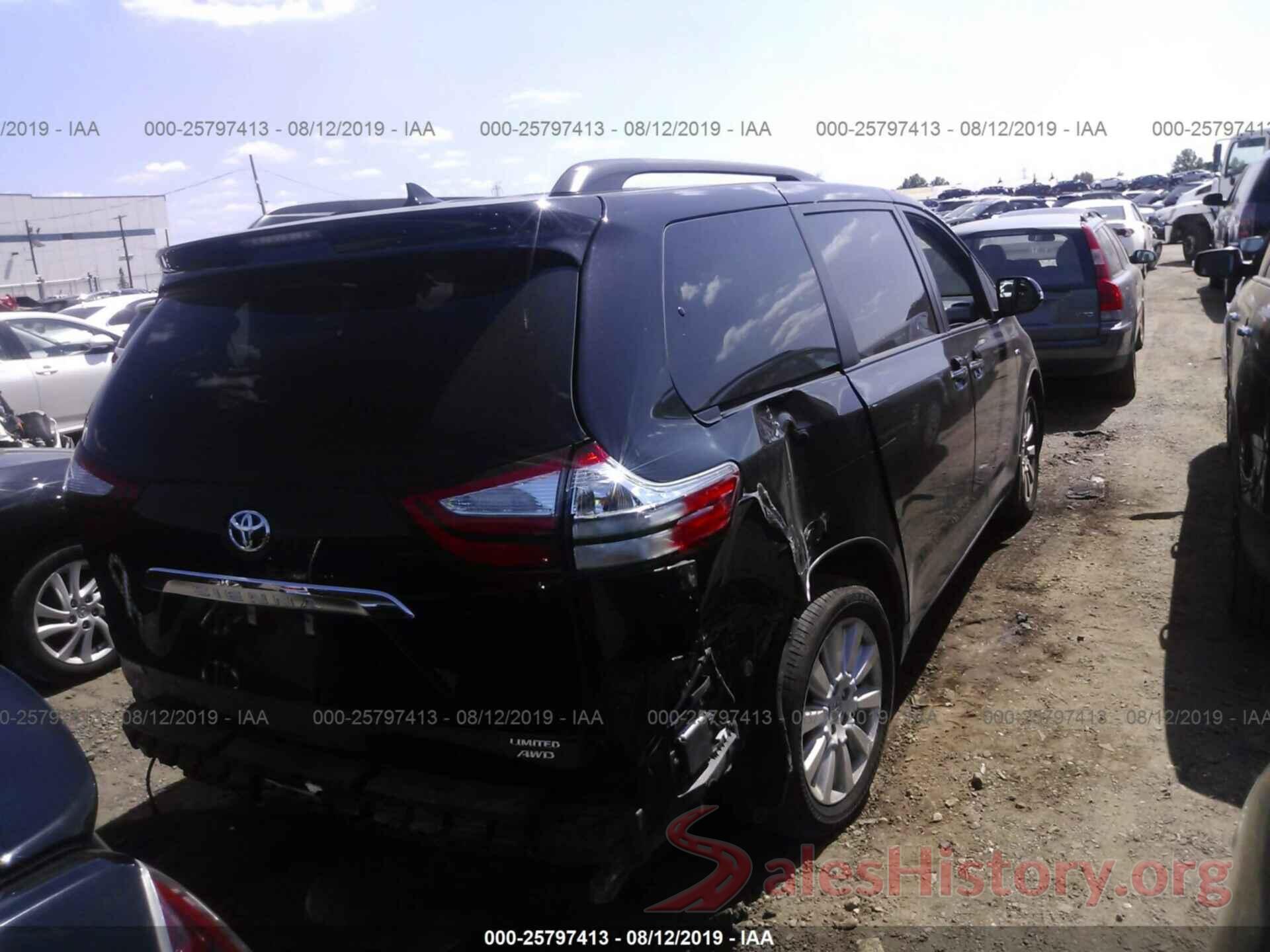 5TDDK3DC0GS136427 2016 TOYOTA SIENNA