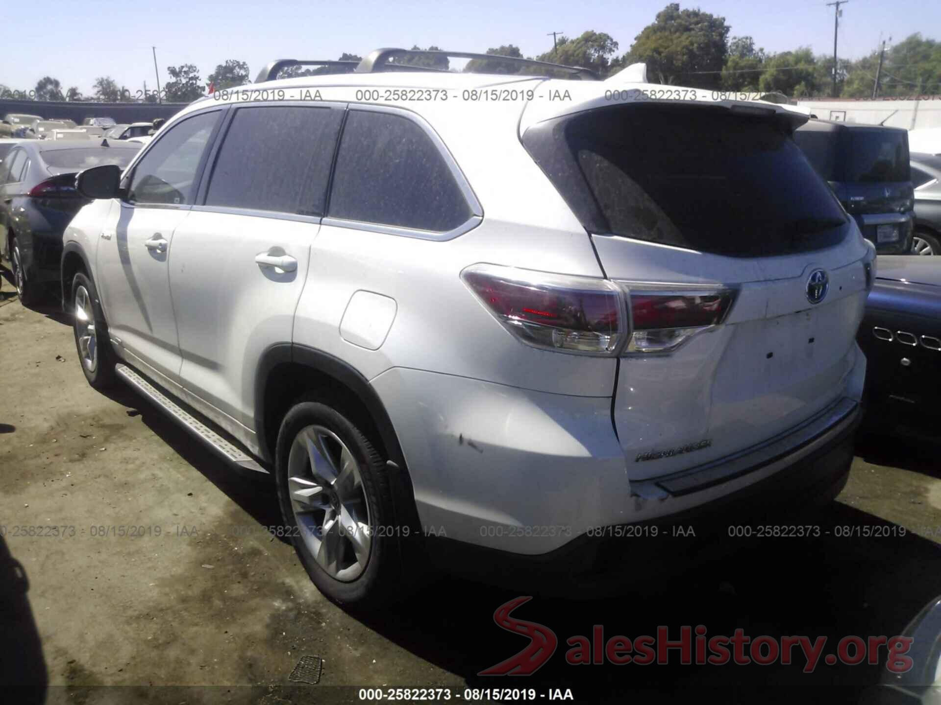 5TDDCRFH9GS015484 2016 TOYOTA HIGHLANDER