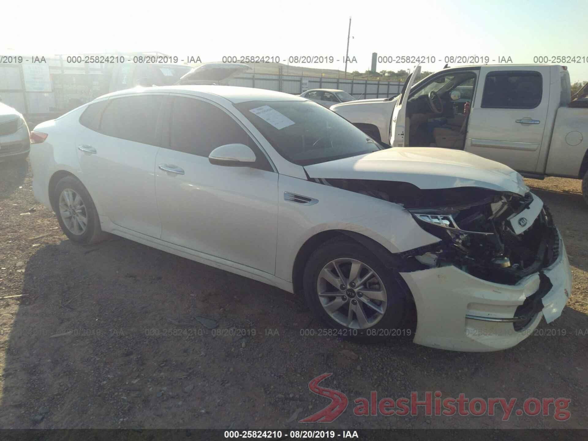 KNAGT4L36G5075850 2016 KIA OPTIMA