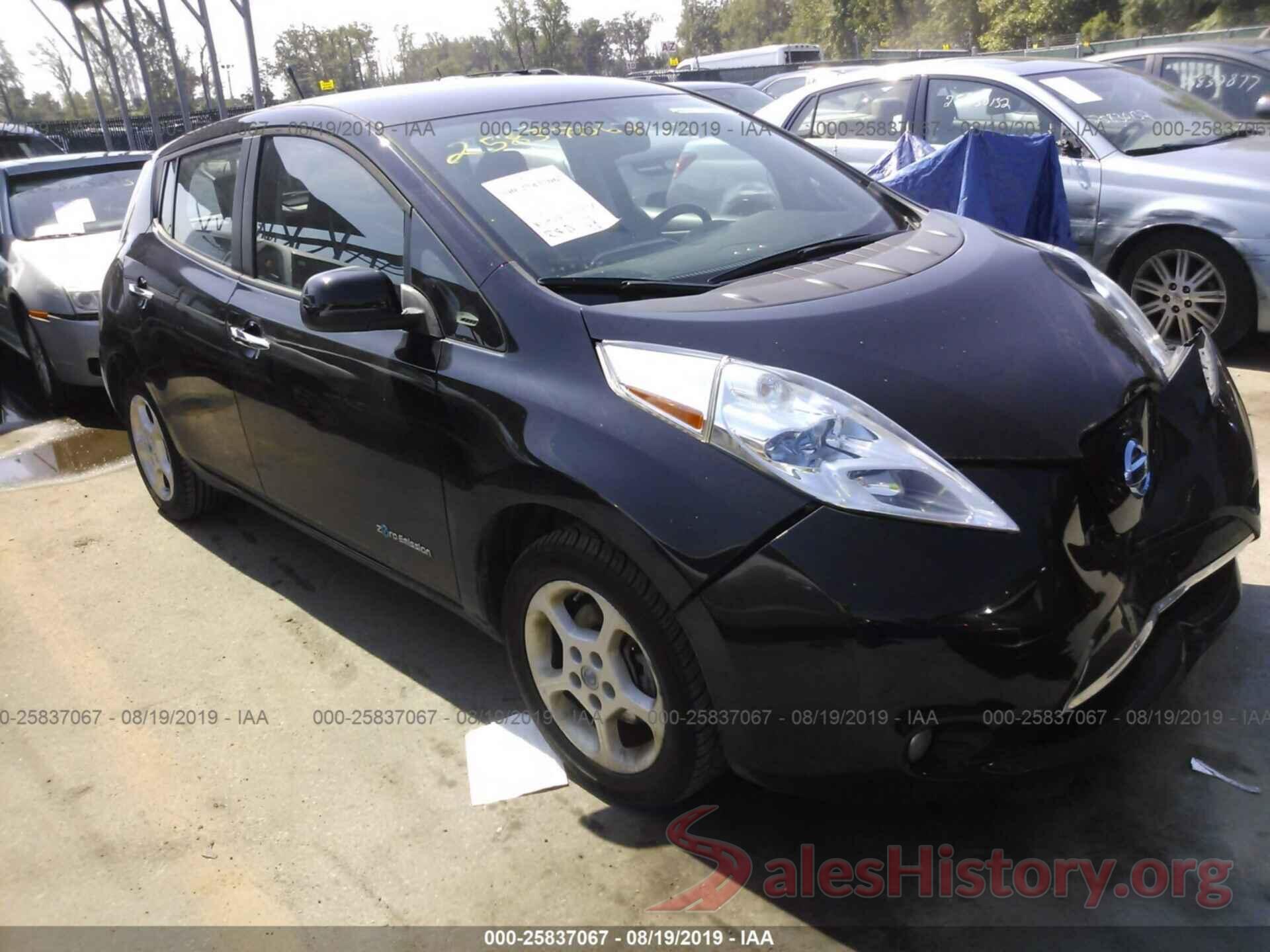 1N4AZ0CP7DC403700 2013 NISSAN LEAF