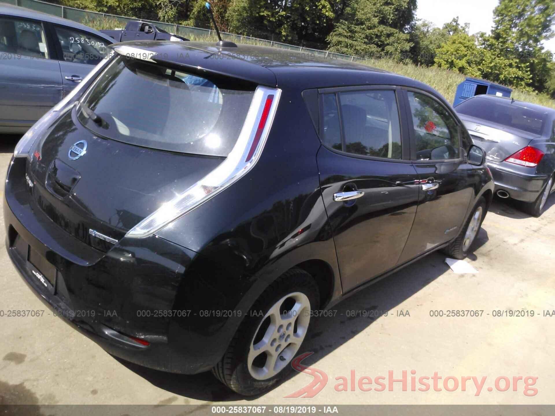 1N4AZ0CP7DC403700 2013 NISSAN LEAF