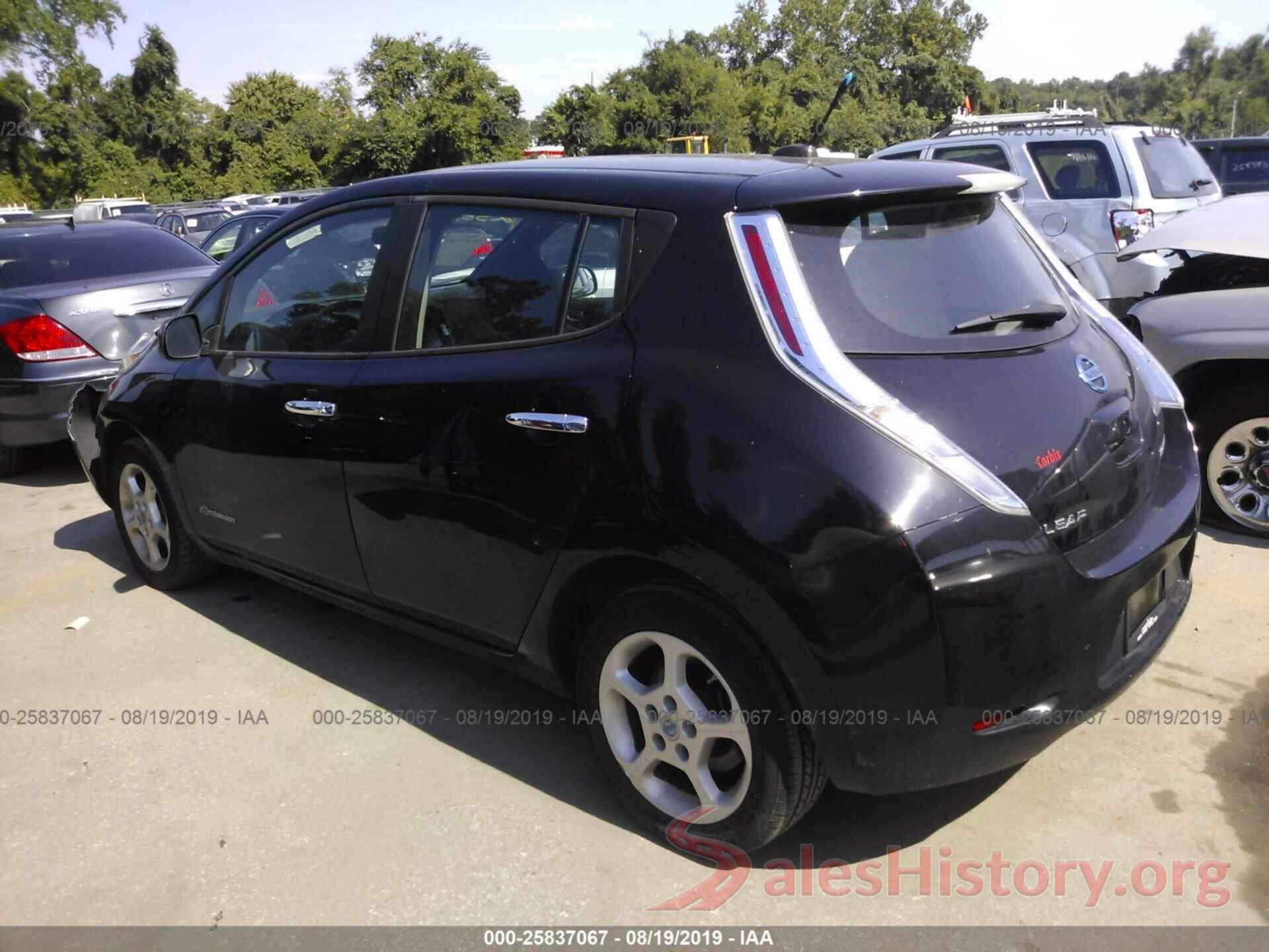 1N4AZ0CP7DC403700 2013 NISSAN LEAF