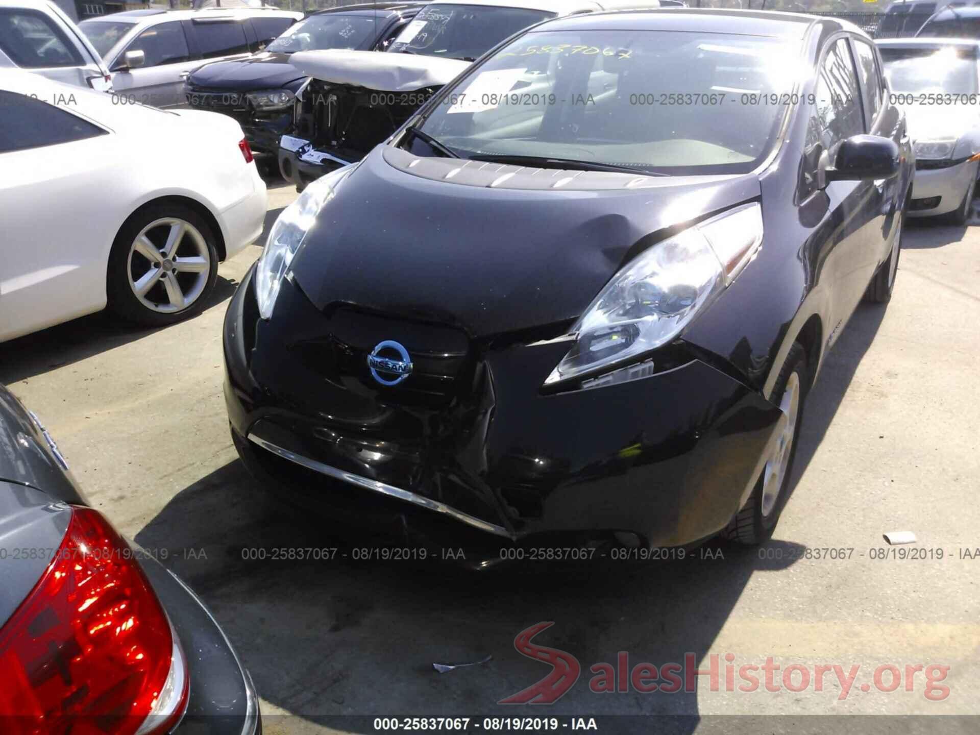 1N4AZ0CP7DC403700 2013 NISSAN LEAF