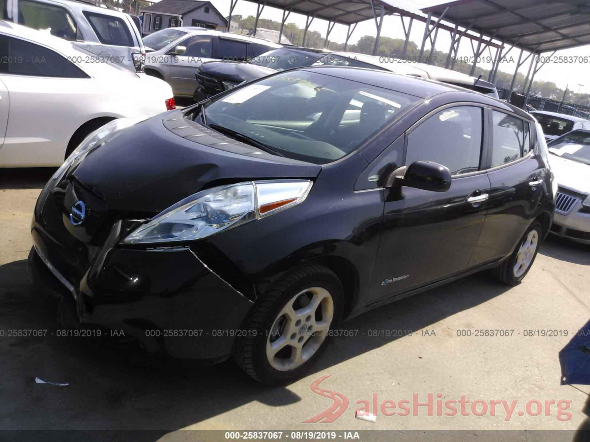 1N4AZ0CP7DC403700 2013 NISSAN LEAF