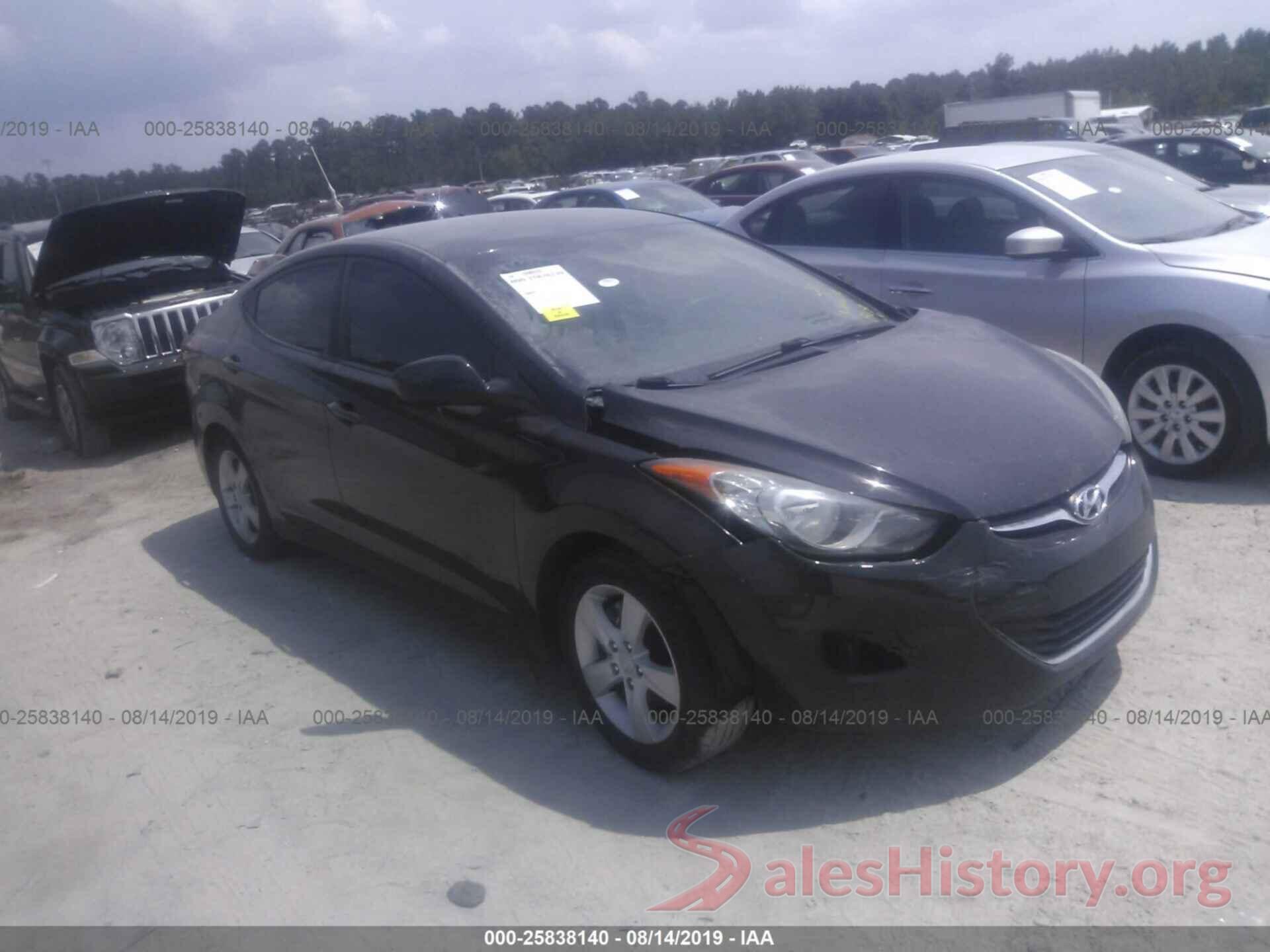 KMHDH4AE0CU387041 2012 HYUNDAI ELANTRA