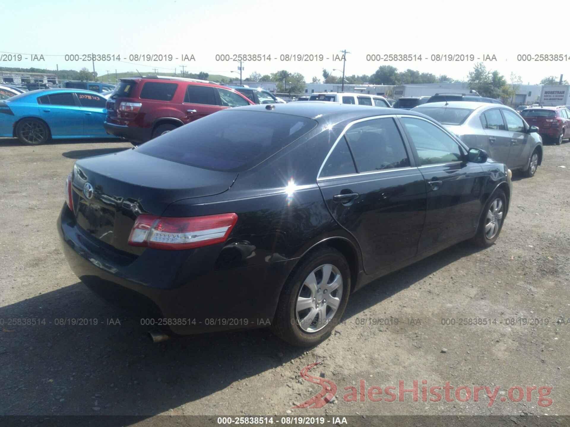 4T1BF3EK2BU193665 2011 TOYOTA CAMRY