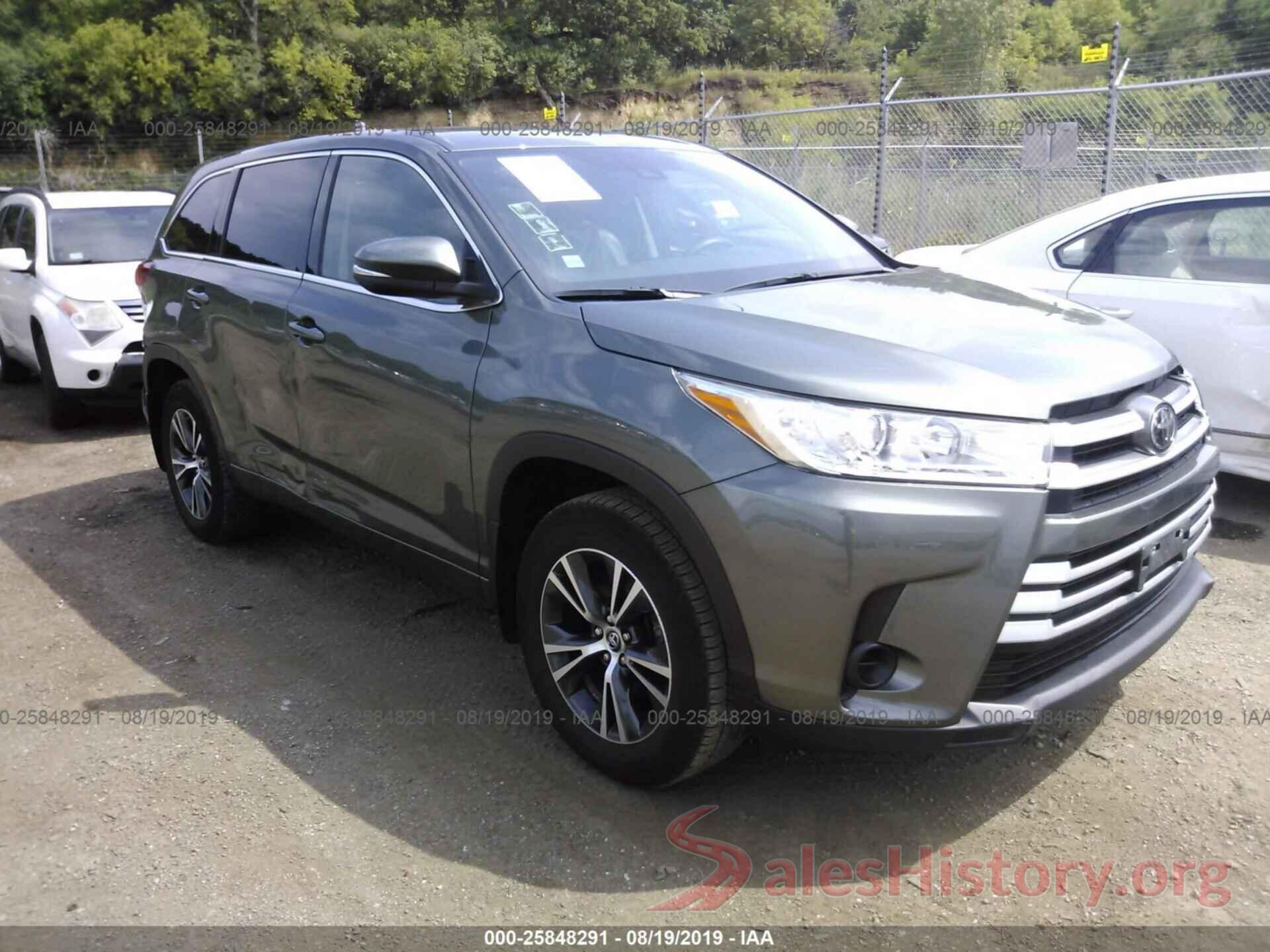 5TDBZRFH2HS413174 2017 TOYOTA HIGHLANDER