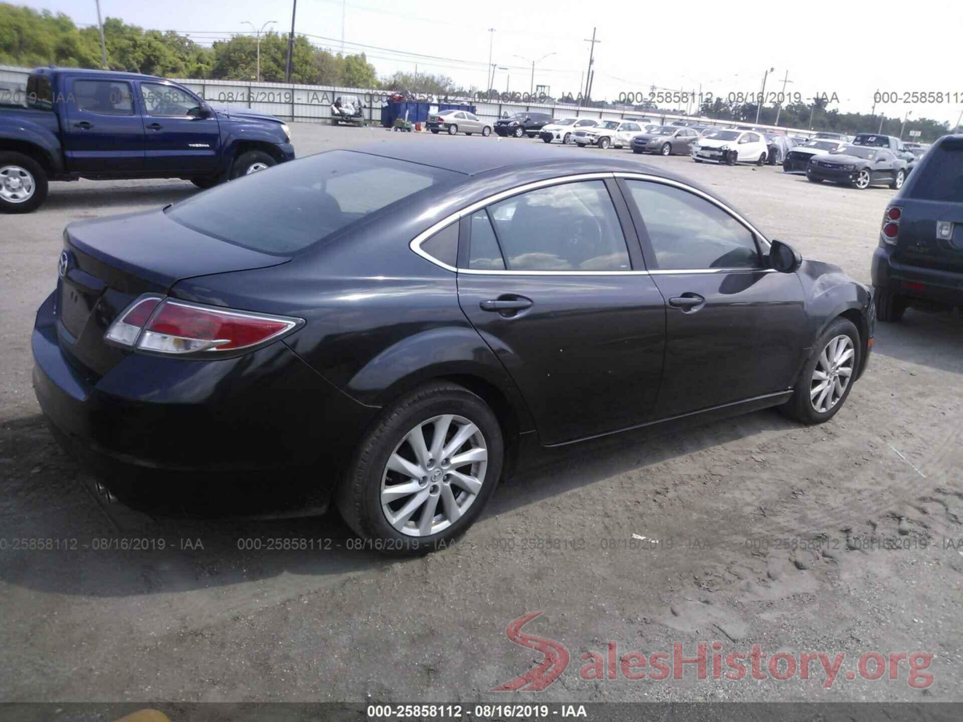 1YVHZ8DH0C5M38641 2012 MAZDA 6