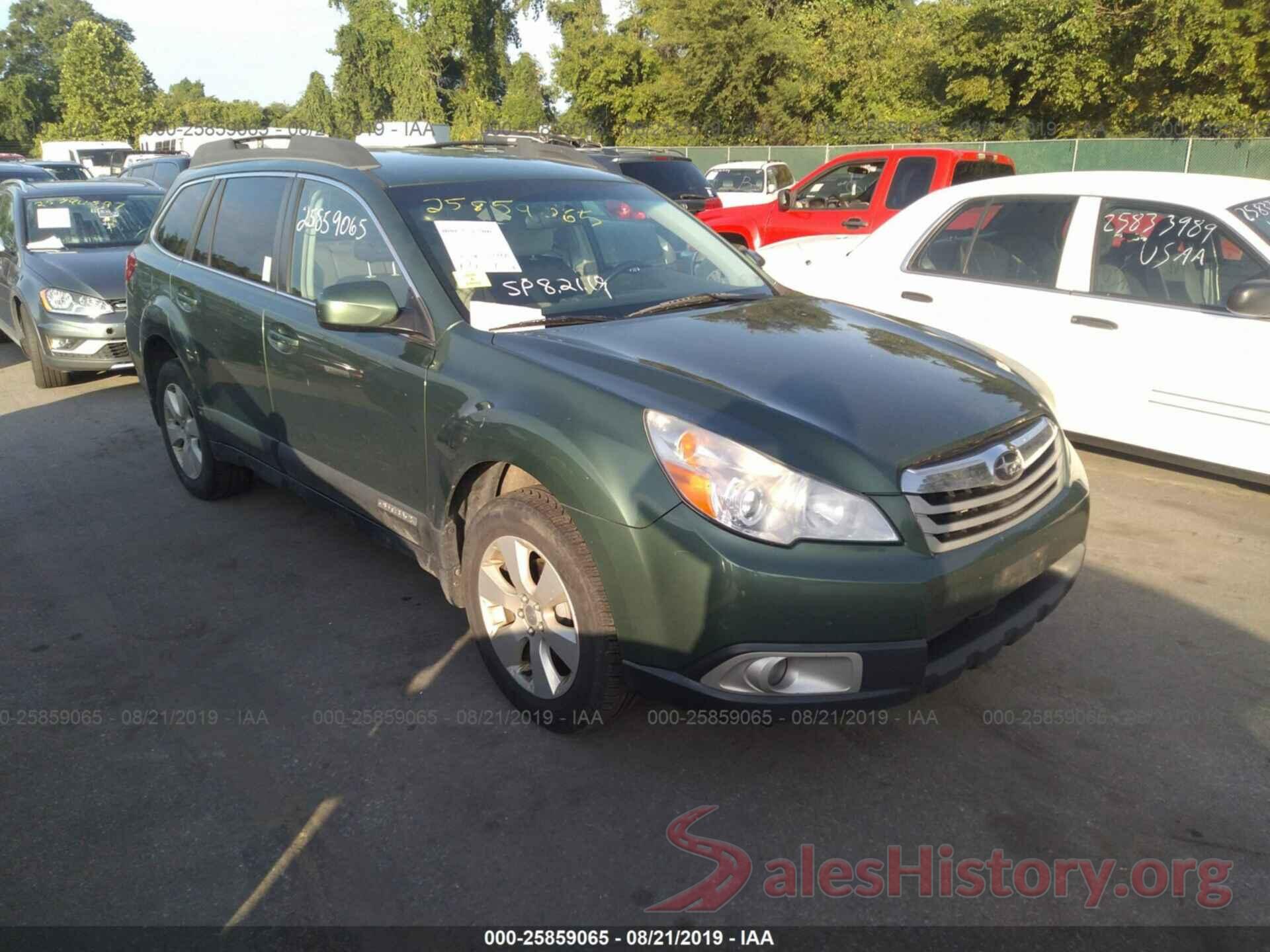 4S4BRBCC2A3343369 2010 SUBARU OUTBACK