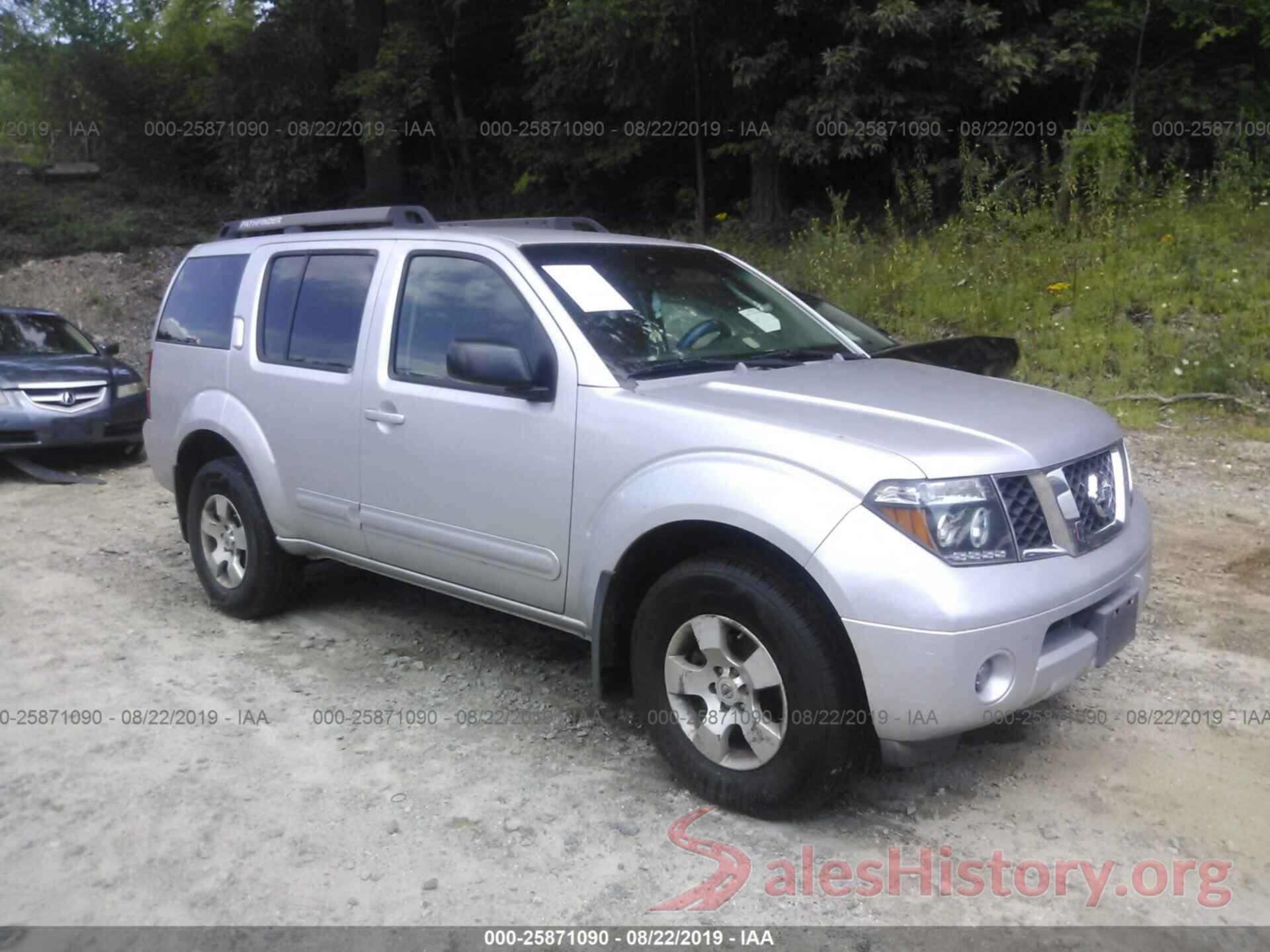 5N1AR18W86C652747 2006 NISSAN PATHFINDER