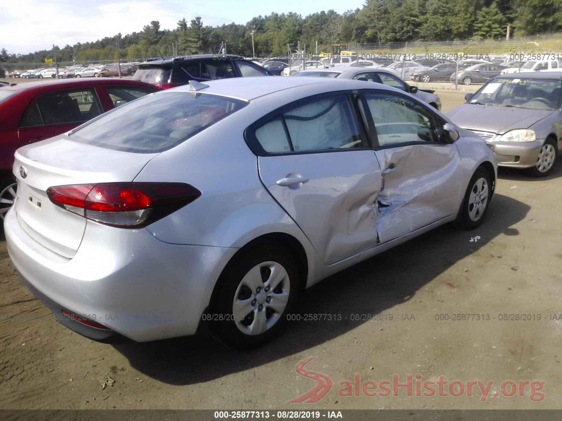 3KPFK4A71HE161743 2017 KIA FORTE