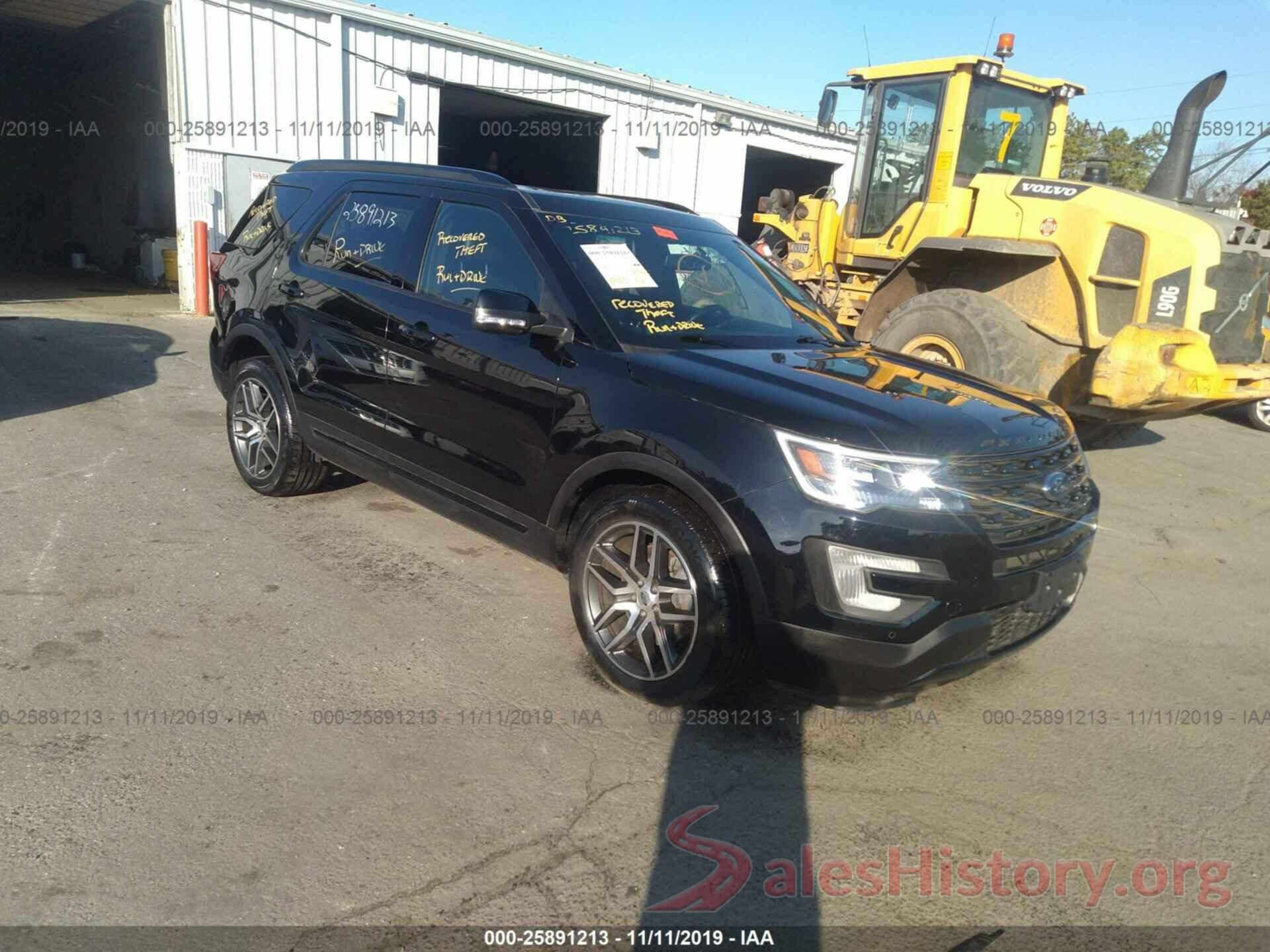 1FM5K8GTXHGB26265 2017 FORD EXPLORER