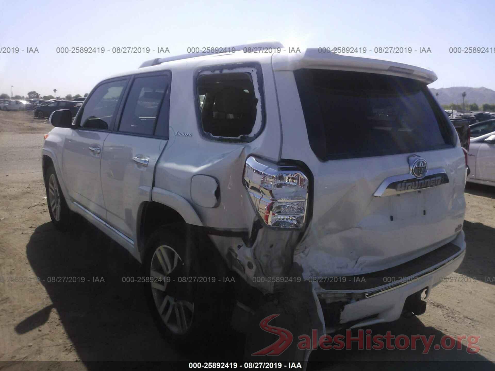 JTEBU5JRXB5072672 2011 TOYOTA 4RUNNER