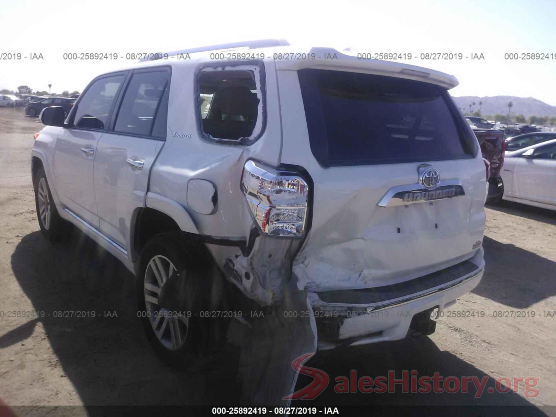 JTEBU5JRXB5072672 2011 TOYOTA 4RUNNER