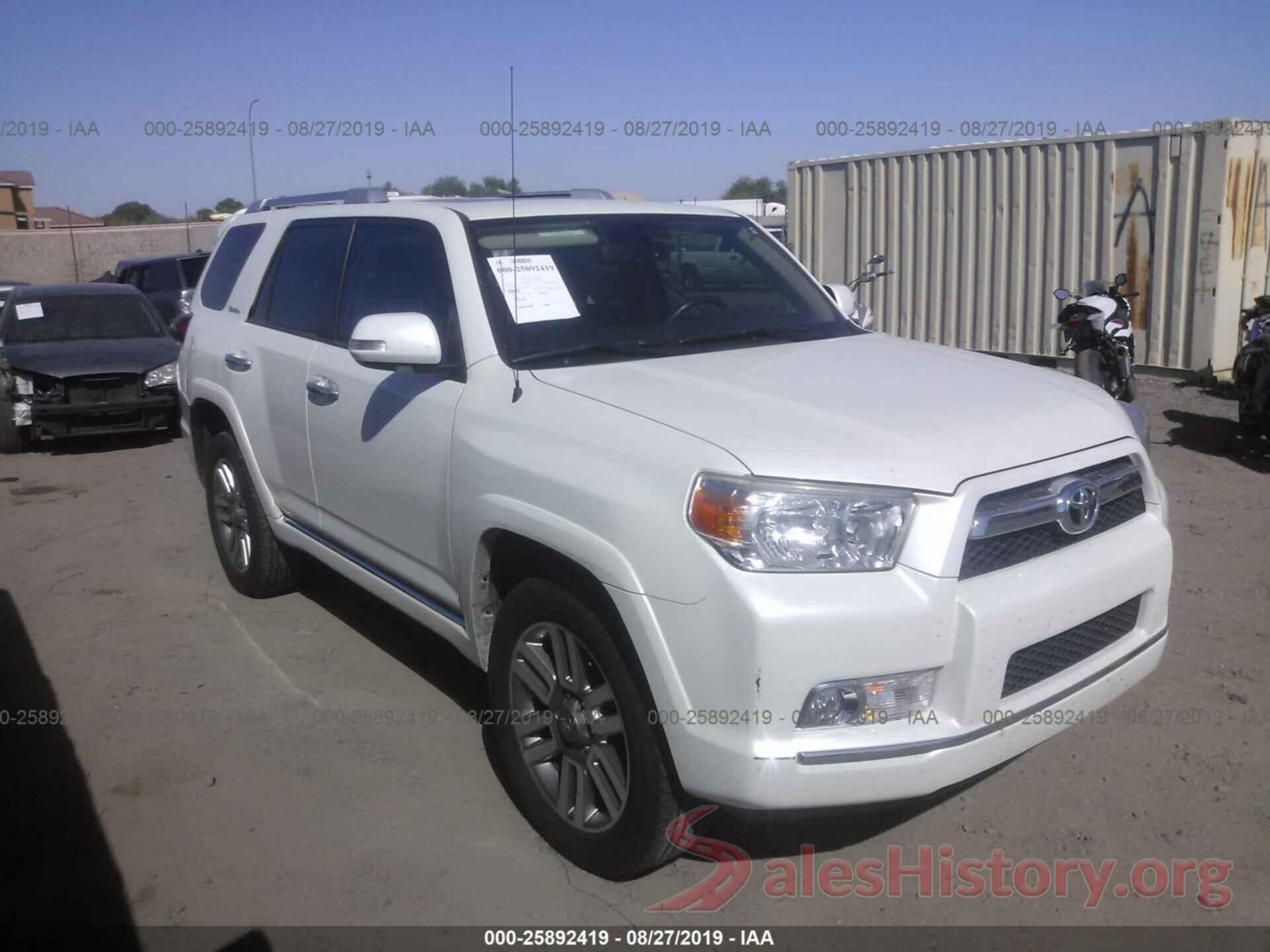 JTEBU5JRXB5072672 2011 TOYOTA 4RUNNER