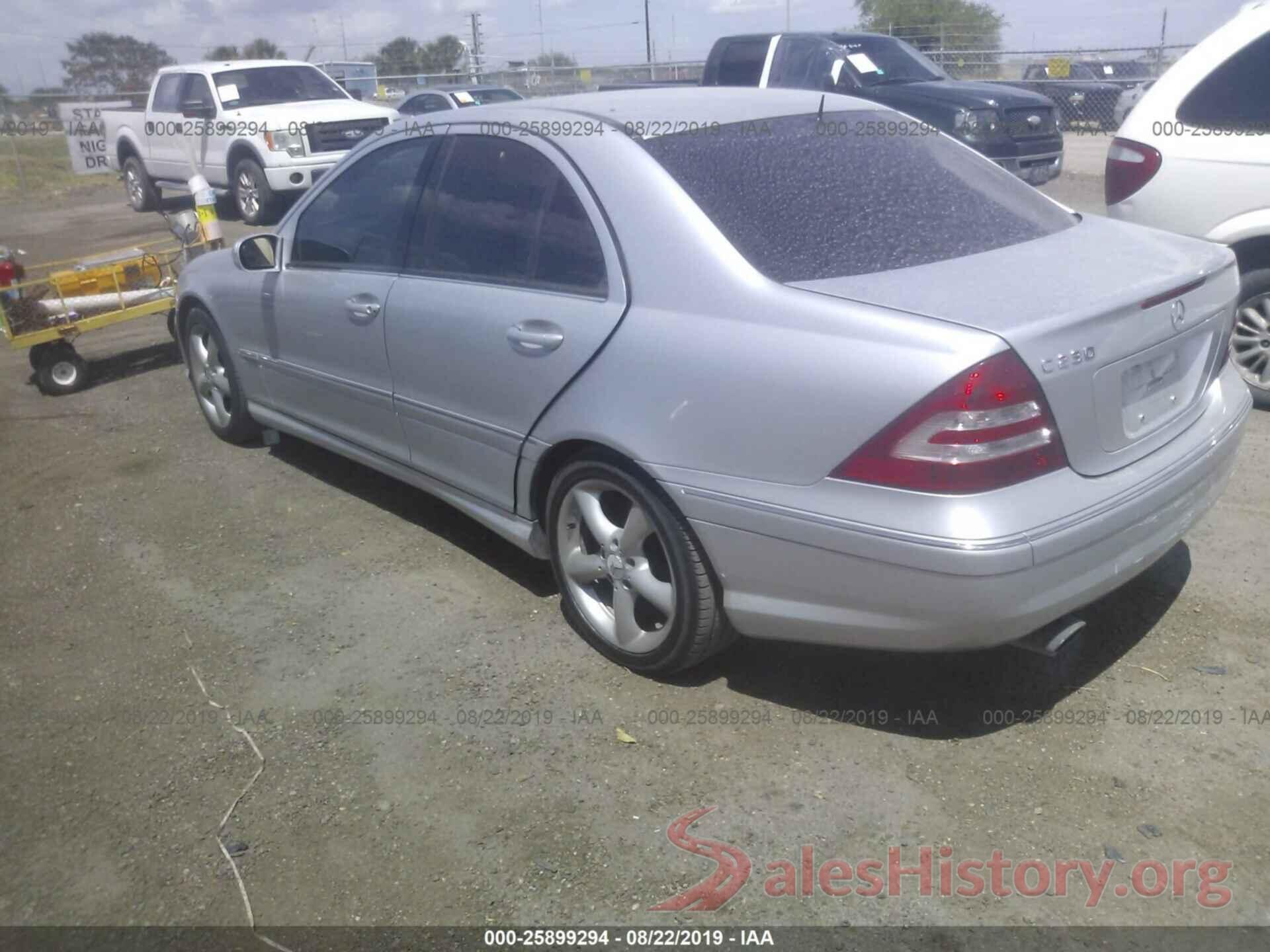 WDBRF52H26F789407 2006 MERCEDES-BENZ C