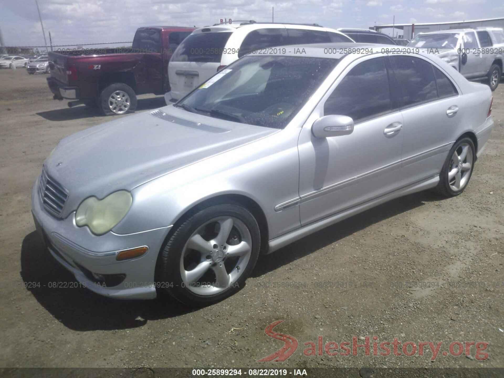 WDBRF52H26F789407 2006 MERCEDES-BENZ C