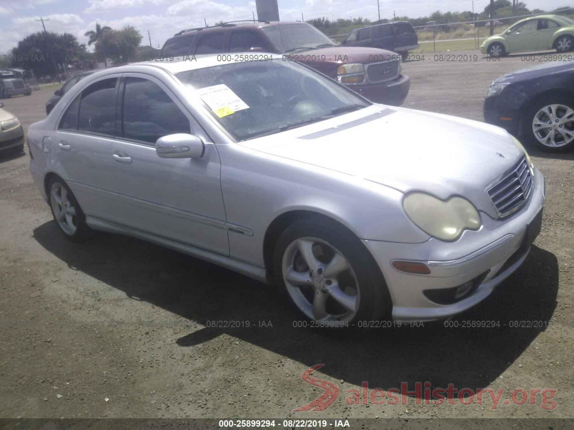 WDBRF52H26F789407 2006 MERCEDES-BENZ C