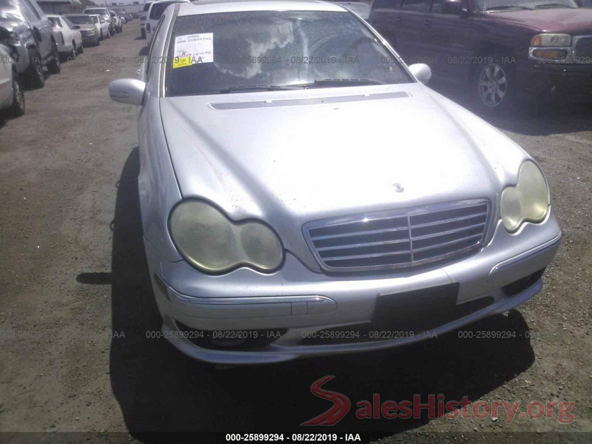 WDBRF52H26F789407 2006 MERCEDES-BENZ C