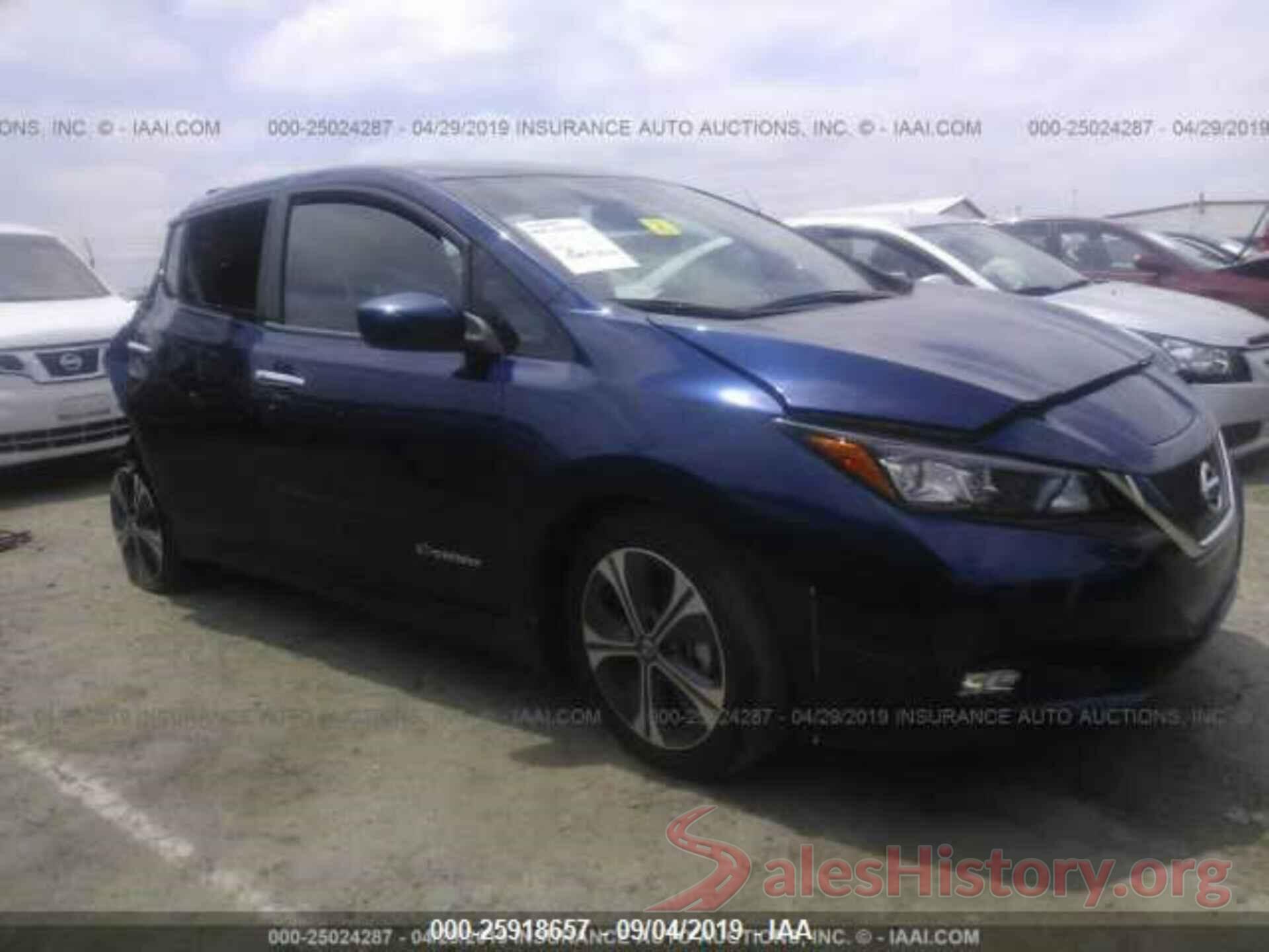 1N4AZ1CP7KC303728 2019 NISSAN LEAF