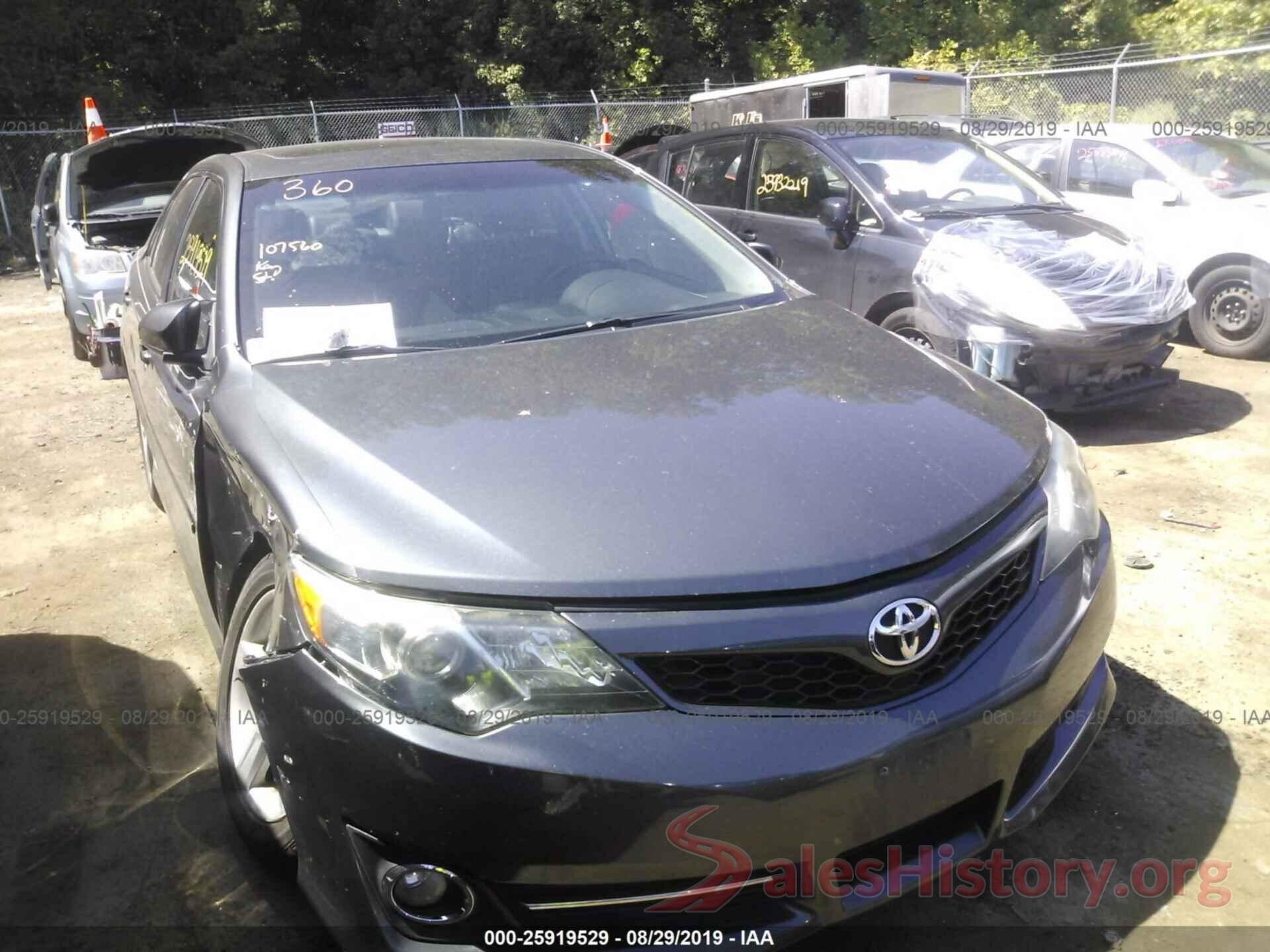 4T1BF1FK0CU182877 2012 TOYOTA CAMRY