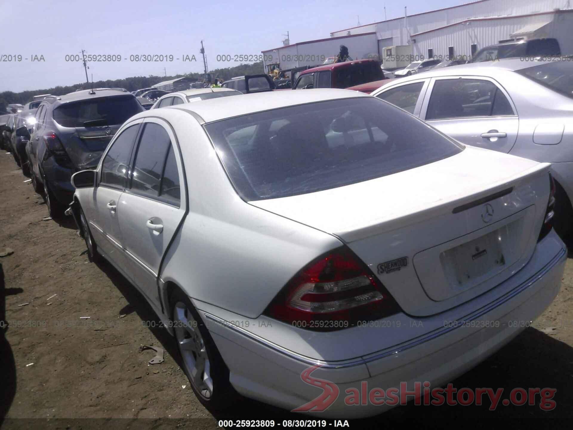 WDBRF52H47F925053 2007 MERCEDES-BENZ C