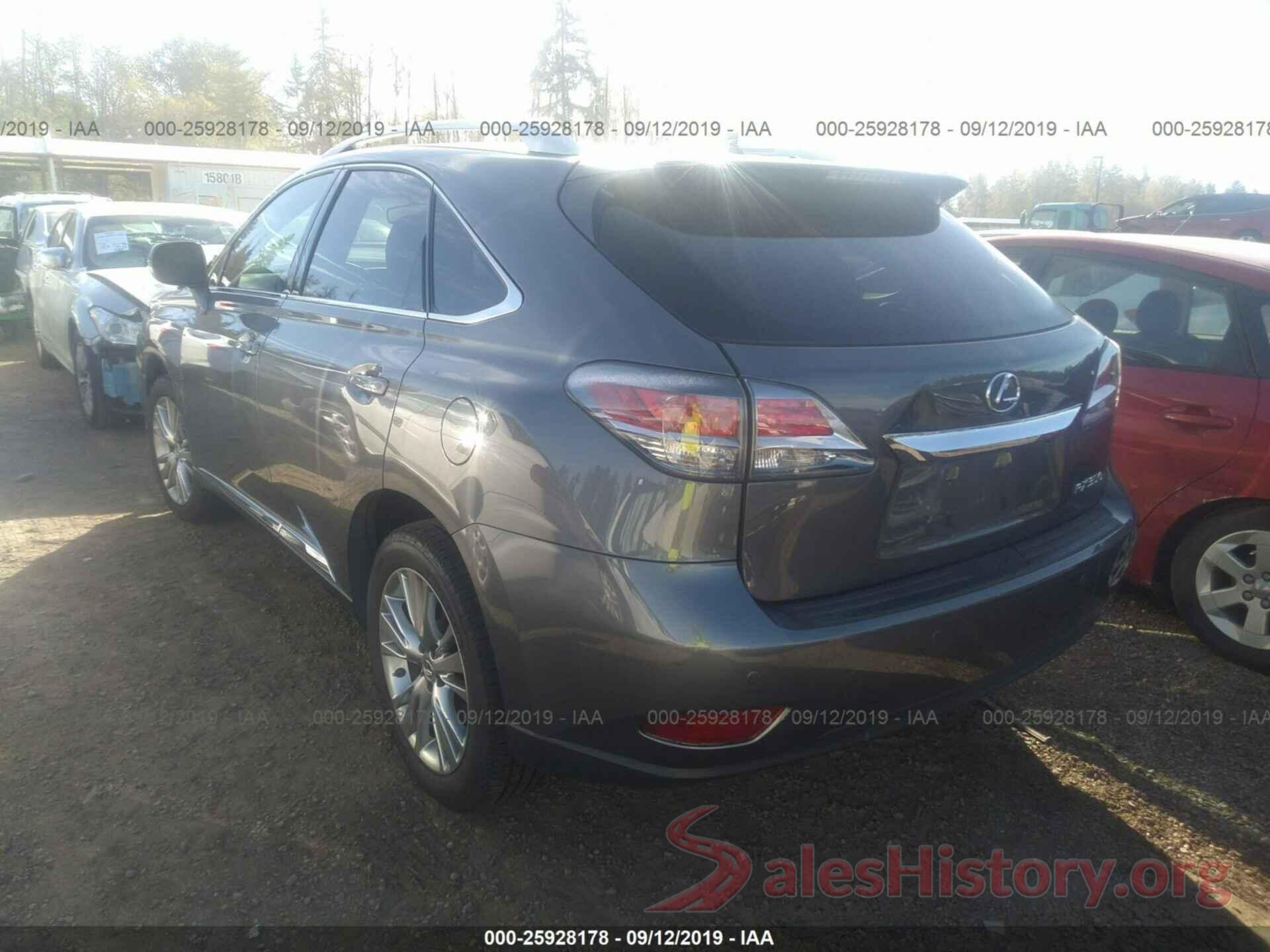 2T2BK1BA8DC225420 2013 LEXUS RX