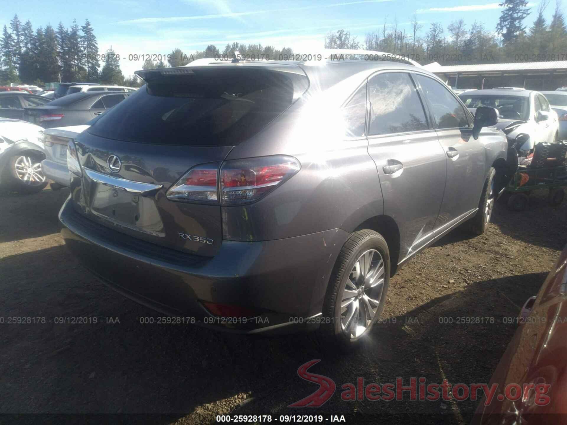 2T2BK1BA8DC225420 2013 LEXUS RX