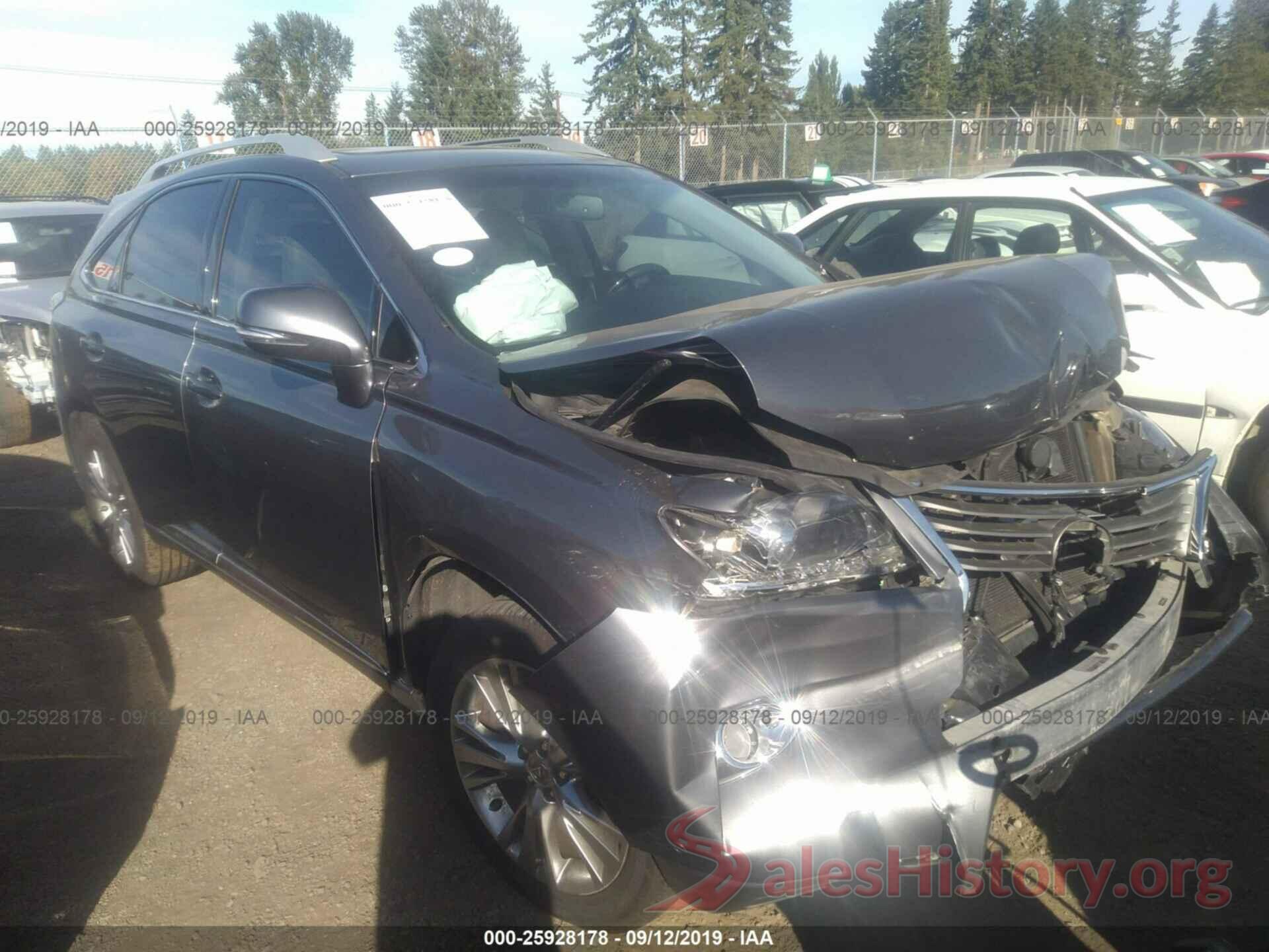 2T2BK1BA8DC225420 2013 LEXUS RX