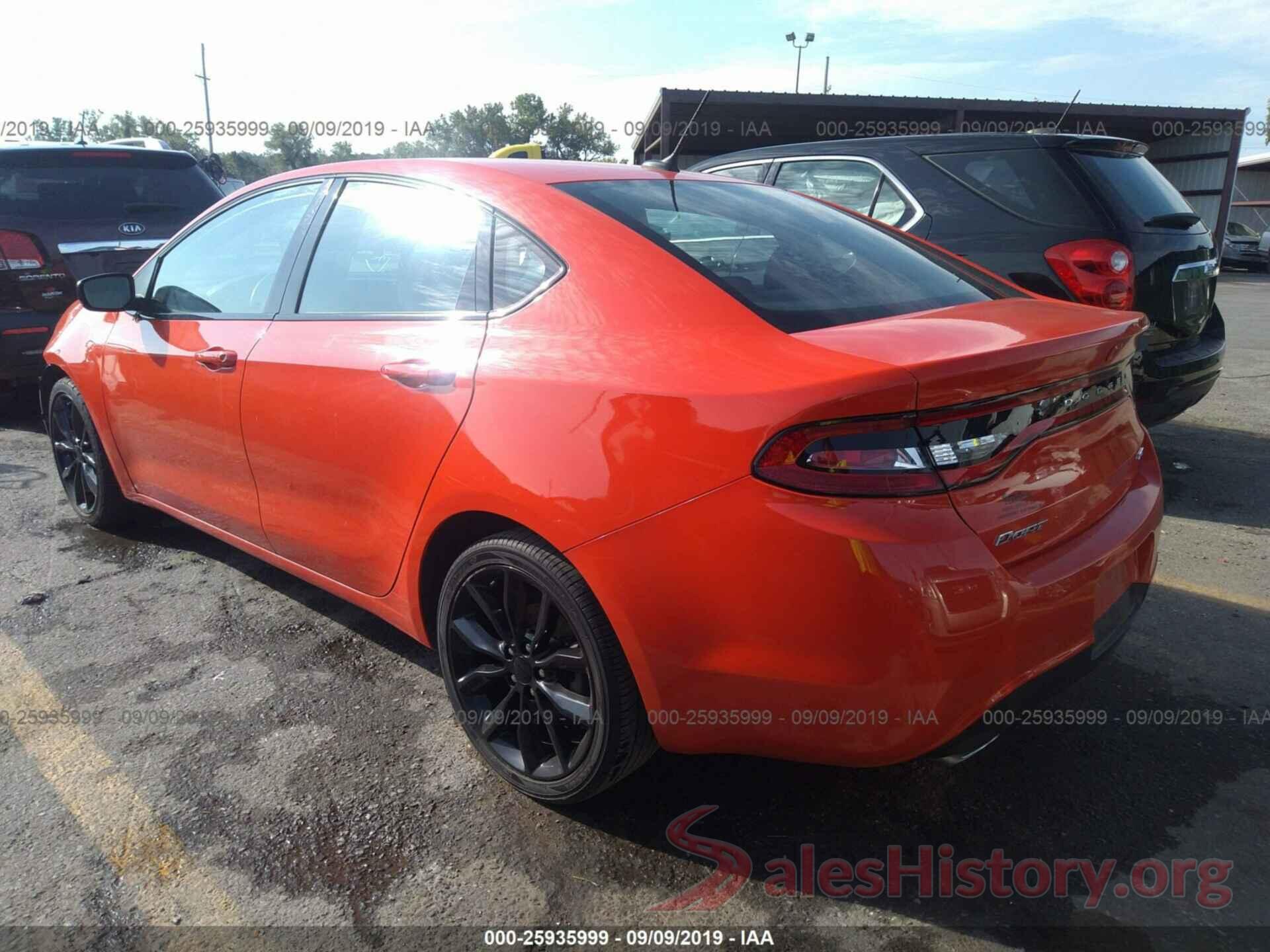 1C3CDFGB2GD820339 2016 DODGE DART