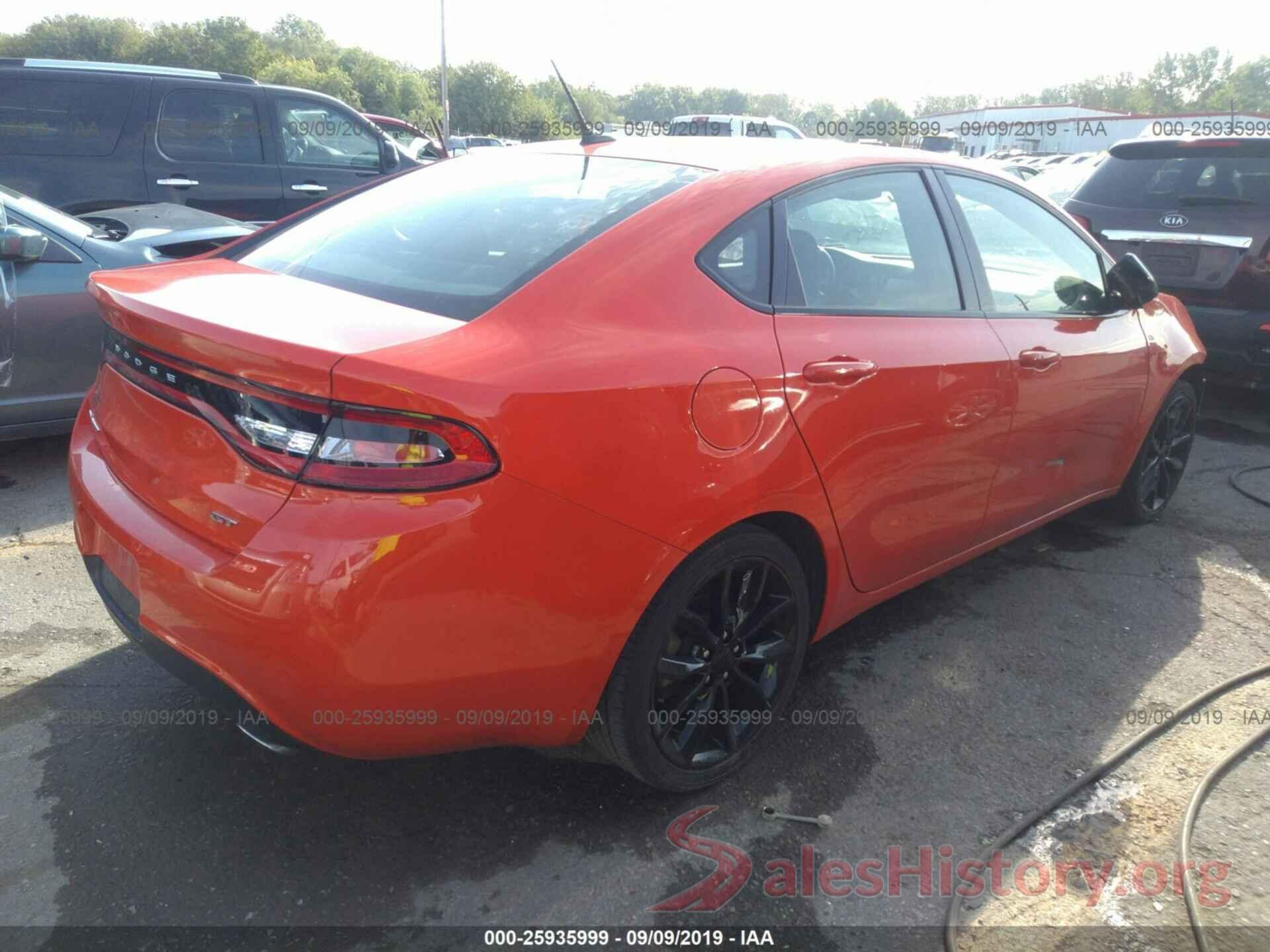 1C3CDFGB2GD820339 2016 DODGE DART