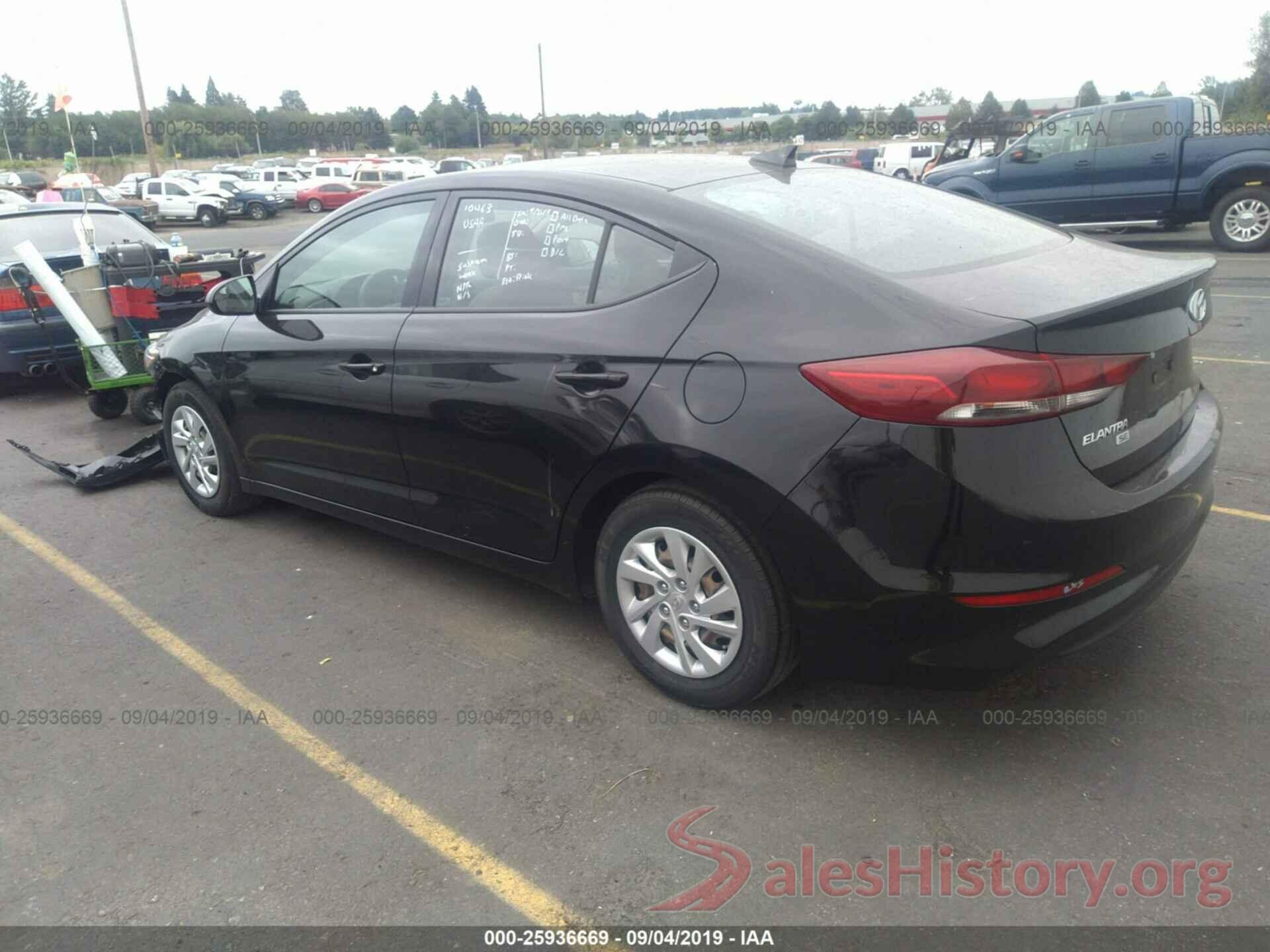 5NPD74LF0HH142349 2017 HYUNDAI ELANTRA