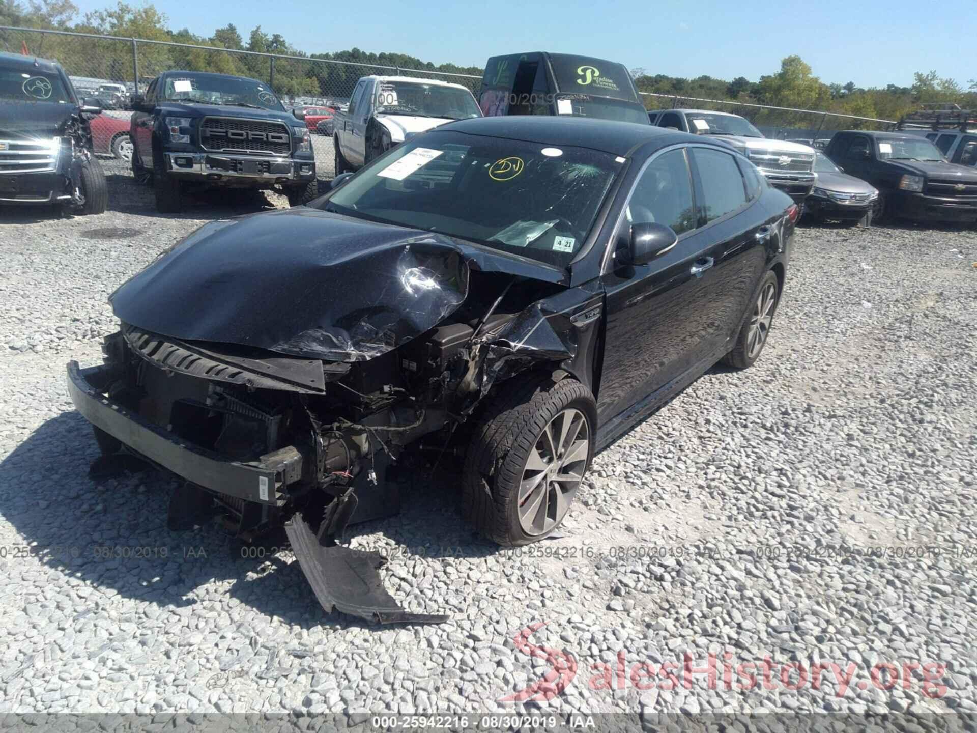 5XXGW4L25GG021632 2016 KIA OPTIMA