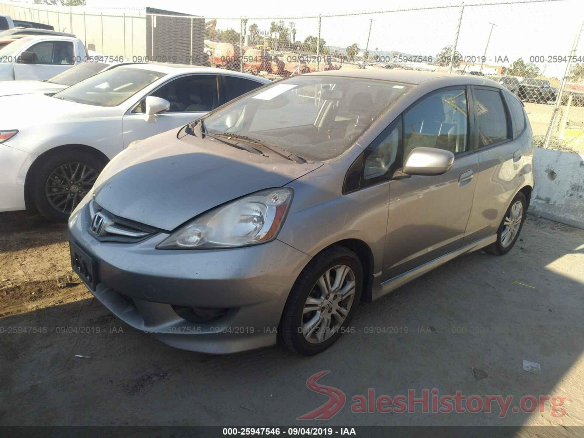 JHMGE88449S001237 2009 HONDA FIT