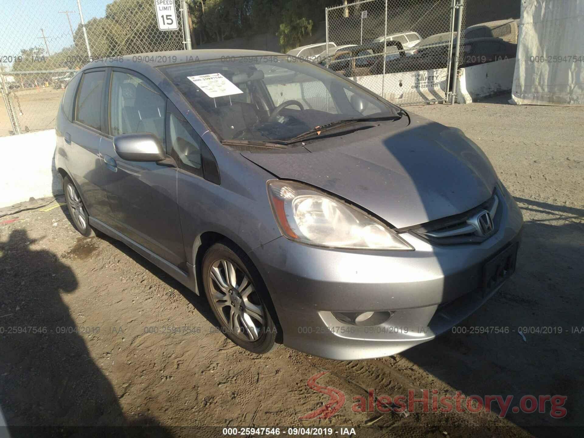 JHMGE88449S001237 2009 HONDA FIT