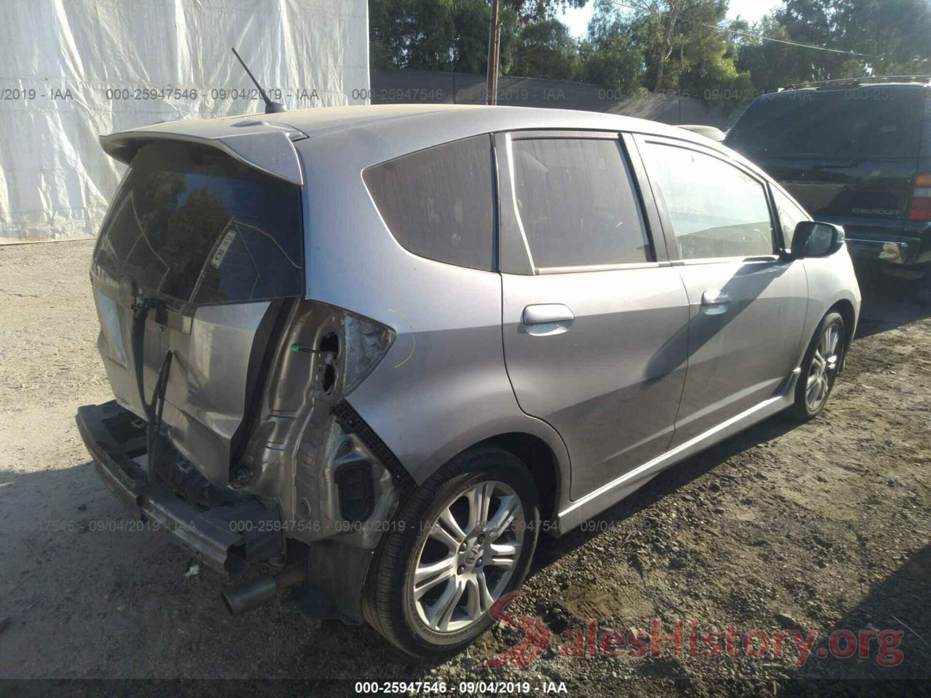 JHMGE88449S001237 2009 HONDA FIT