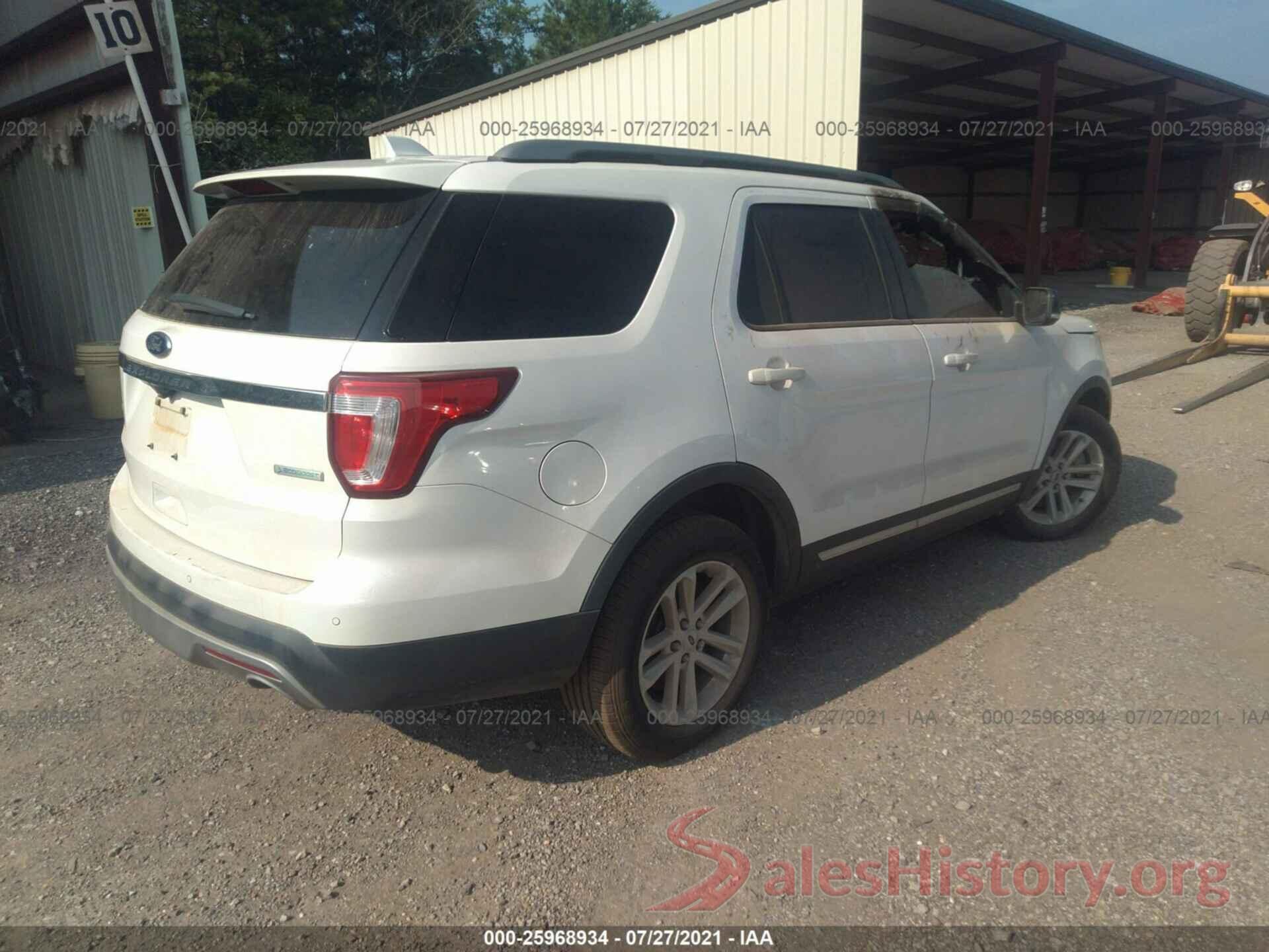 1FM5K7DH2GGD09572 2016 FORD EXPLORER