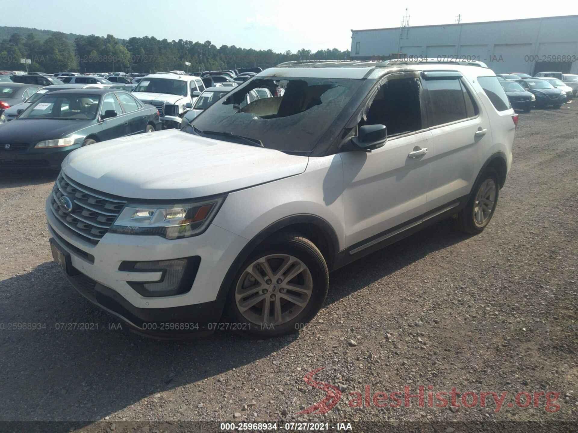 1FM5K7DH2GGD09572 2016 FORD EXPLORER