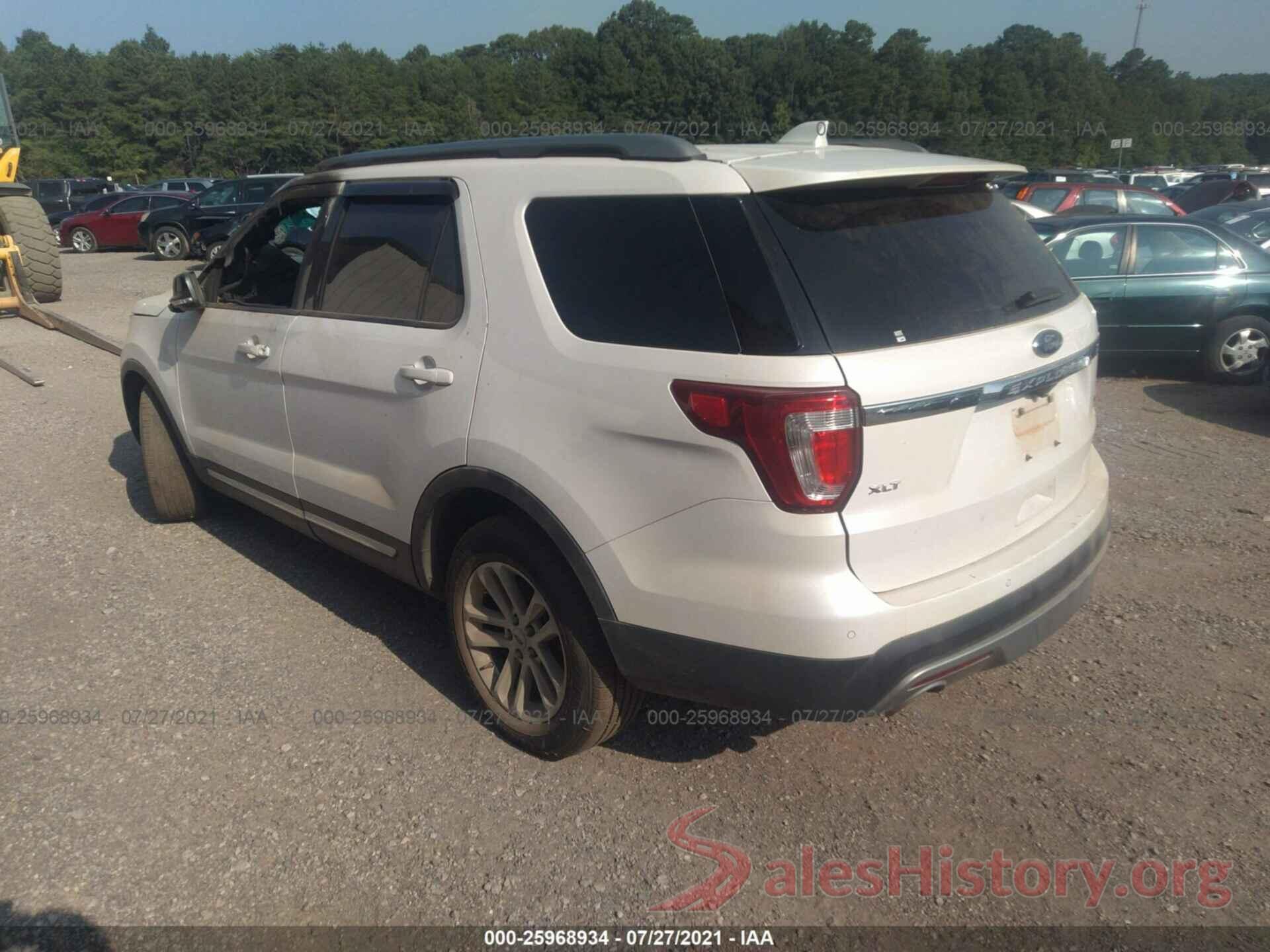 1FM5K7DH2GGD09572 2016 FORD EXPLORER