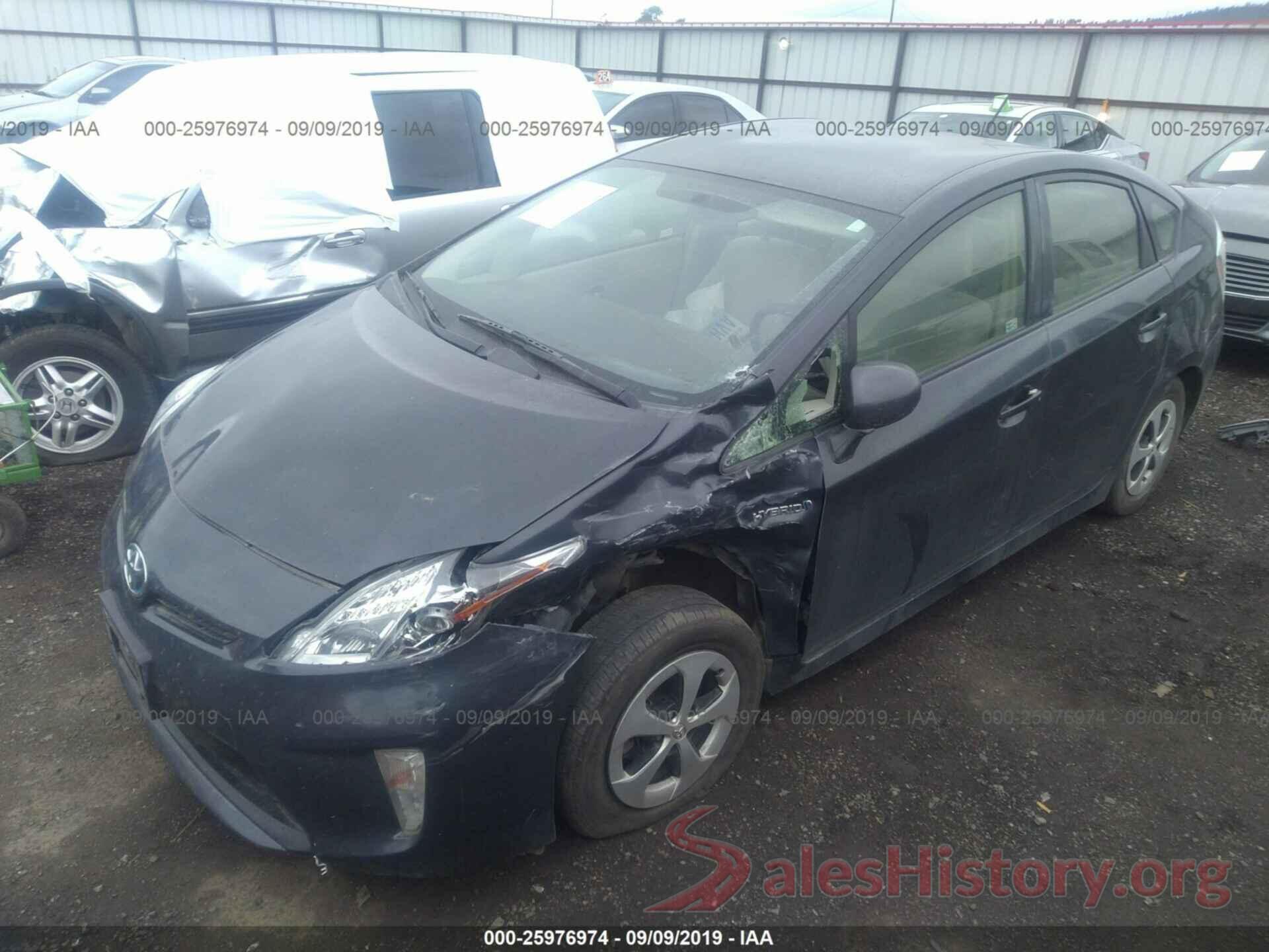 JTDKN3DU8F0456779 2015 TOYOTA PRIUS