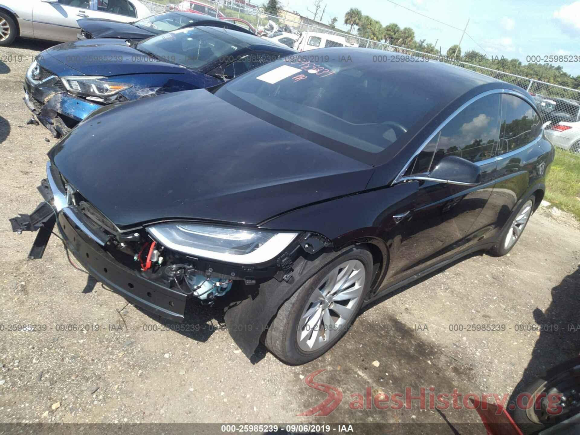 5YJXCBE25HF041670 2017 TESLA MODEL X