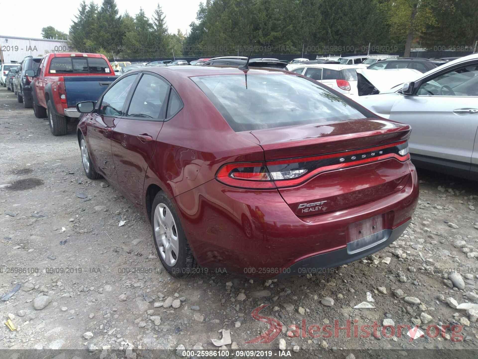 1C3CDFAA0FD276969 2015 DODGE DART