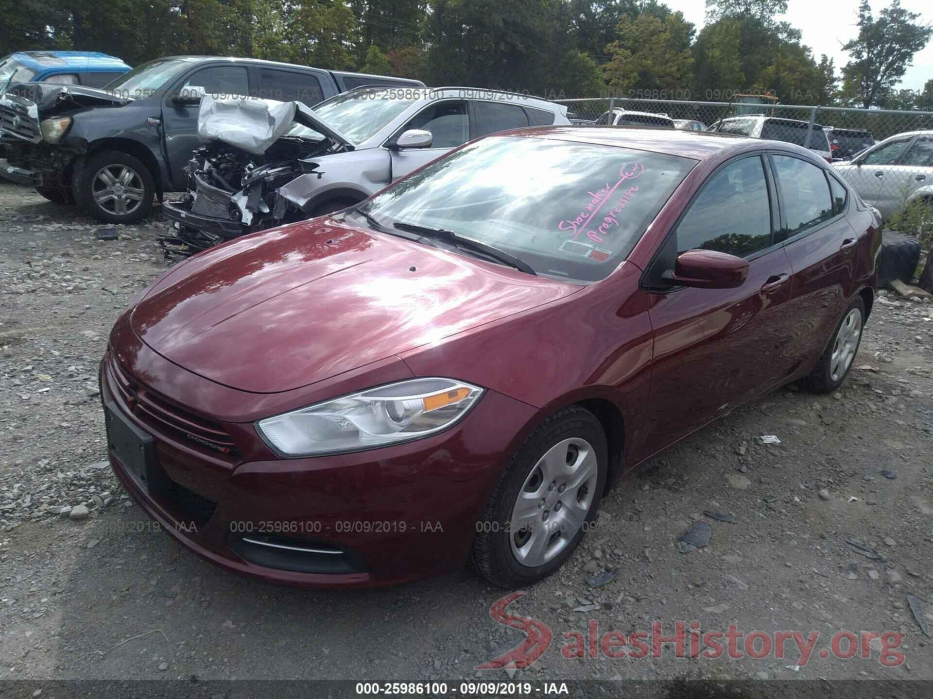 1C3CDFAA0FD276969 2015 DODGE DART