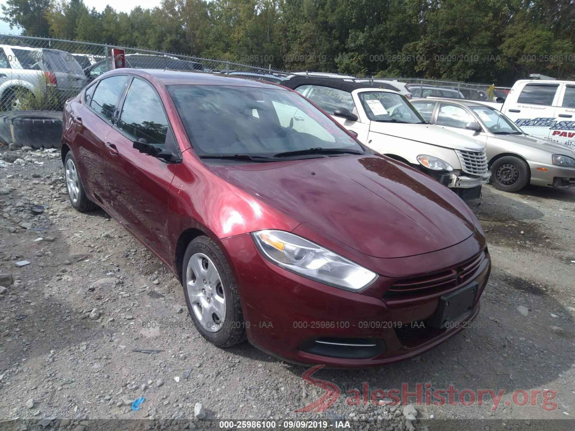 1C3CDFAA0FD276969 2015 DODGE DART